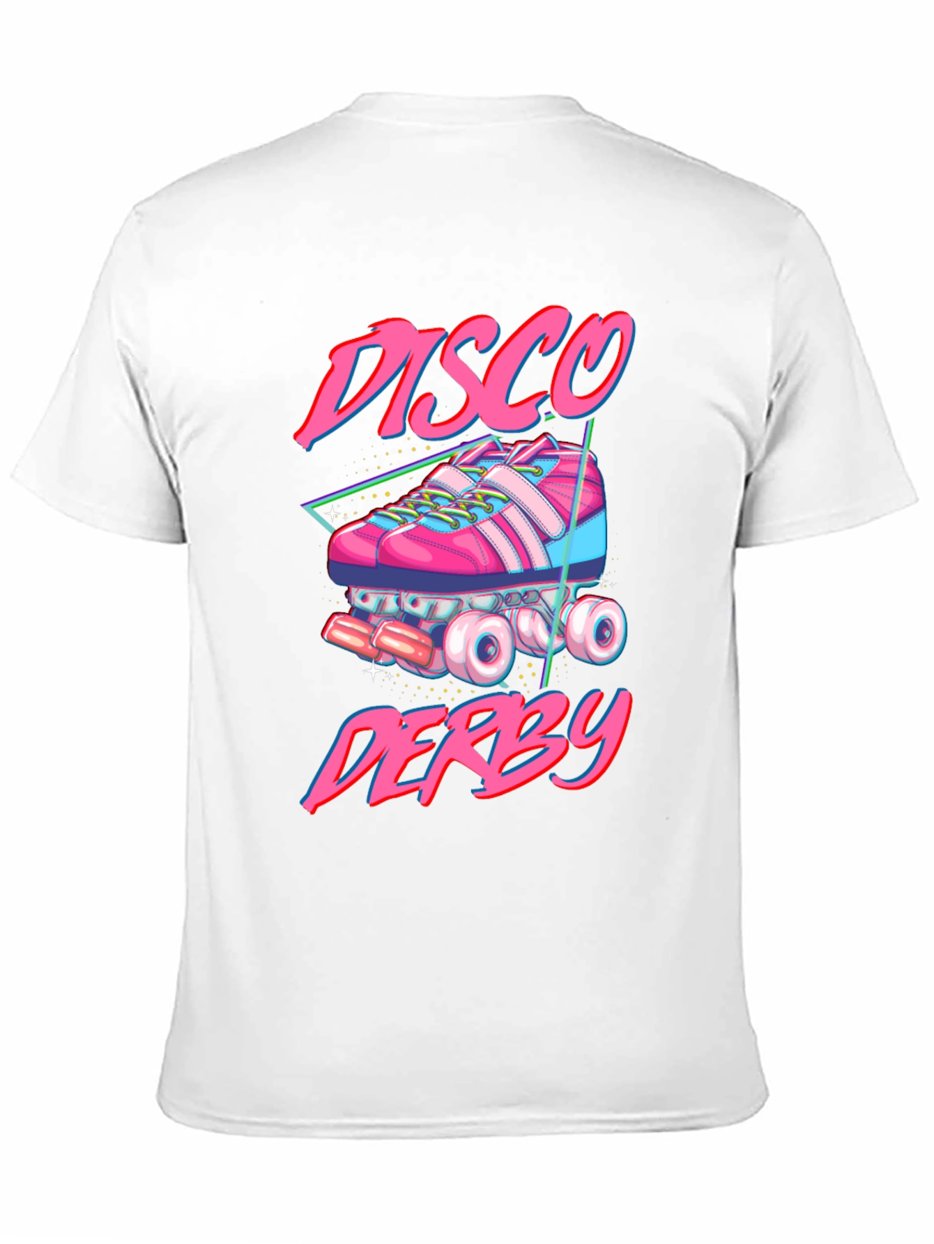 Disco Derby Roller Skate Graphic T-Shirt