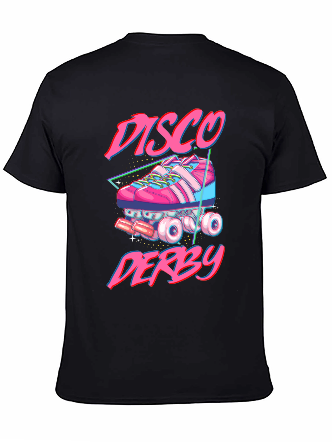 Disco Derby Roller Skate Graphic T-Shirt