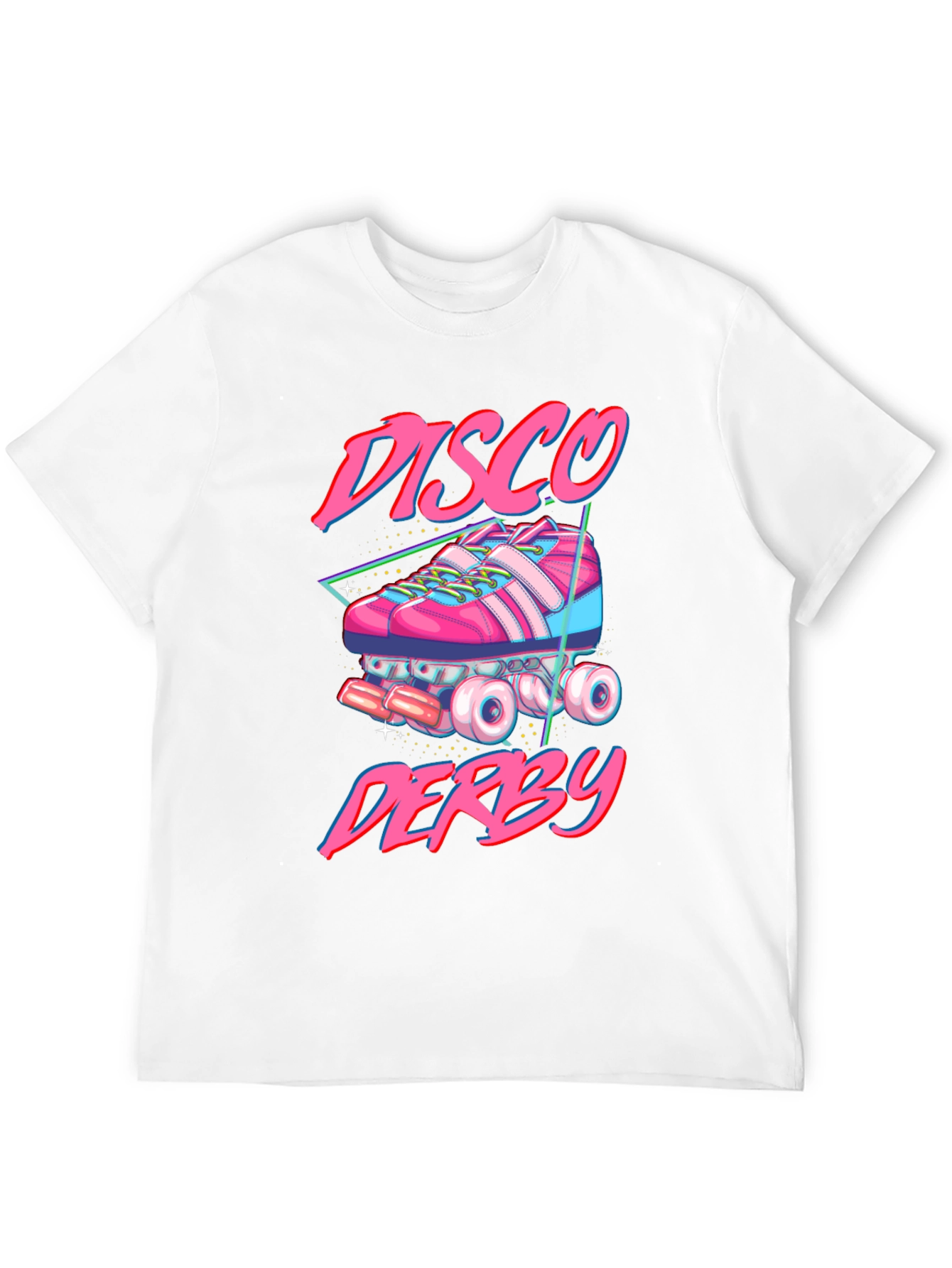 Disco Derby Roller Skate Graphic T-Shirt