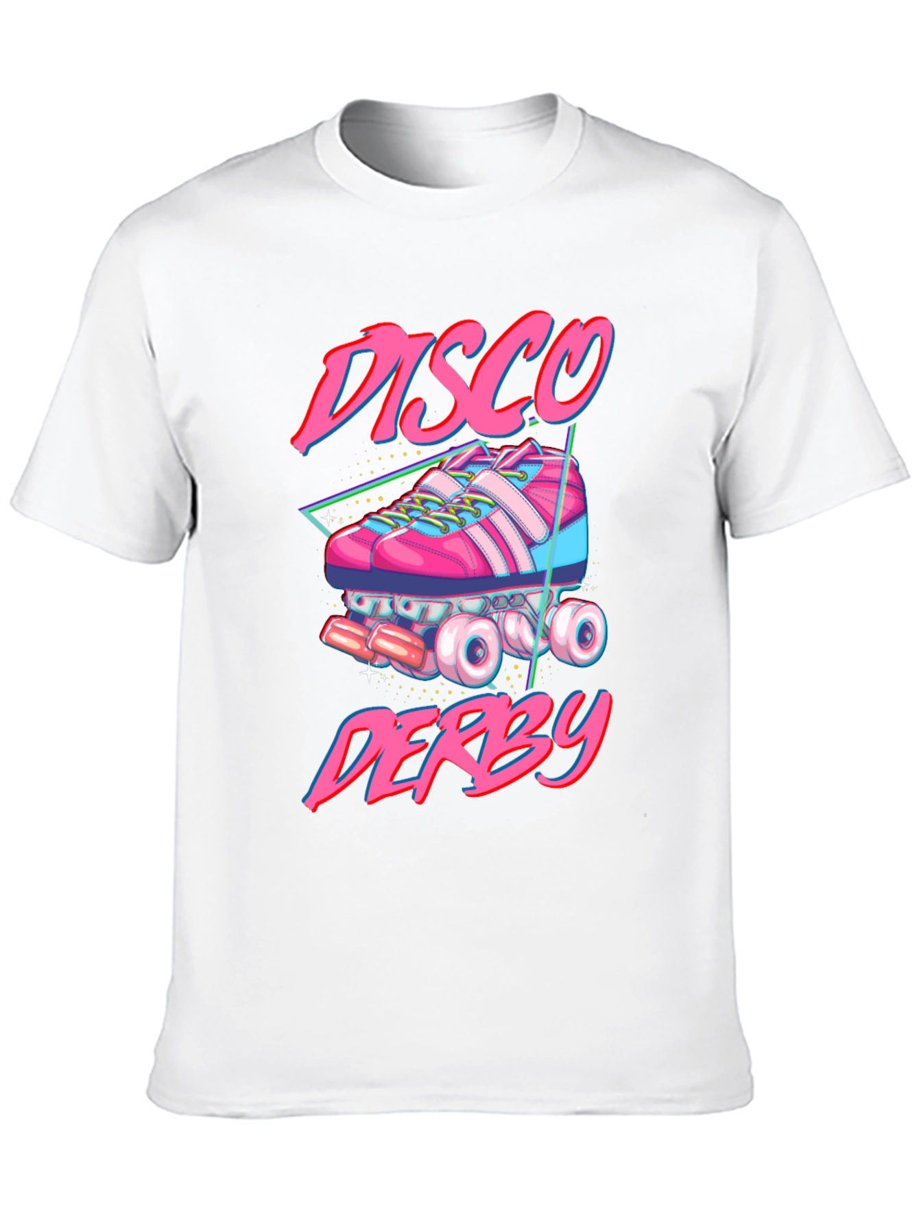Disco Derby Roller Skate Graphic T-Shirt