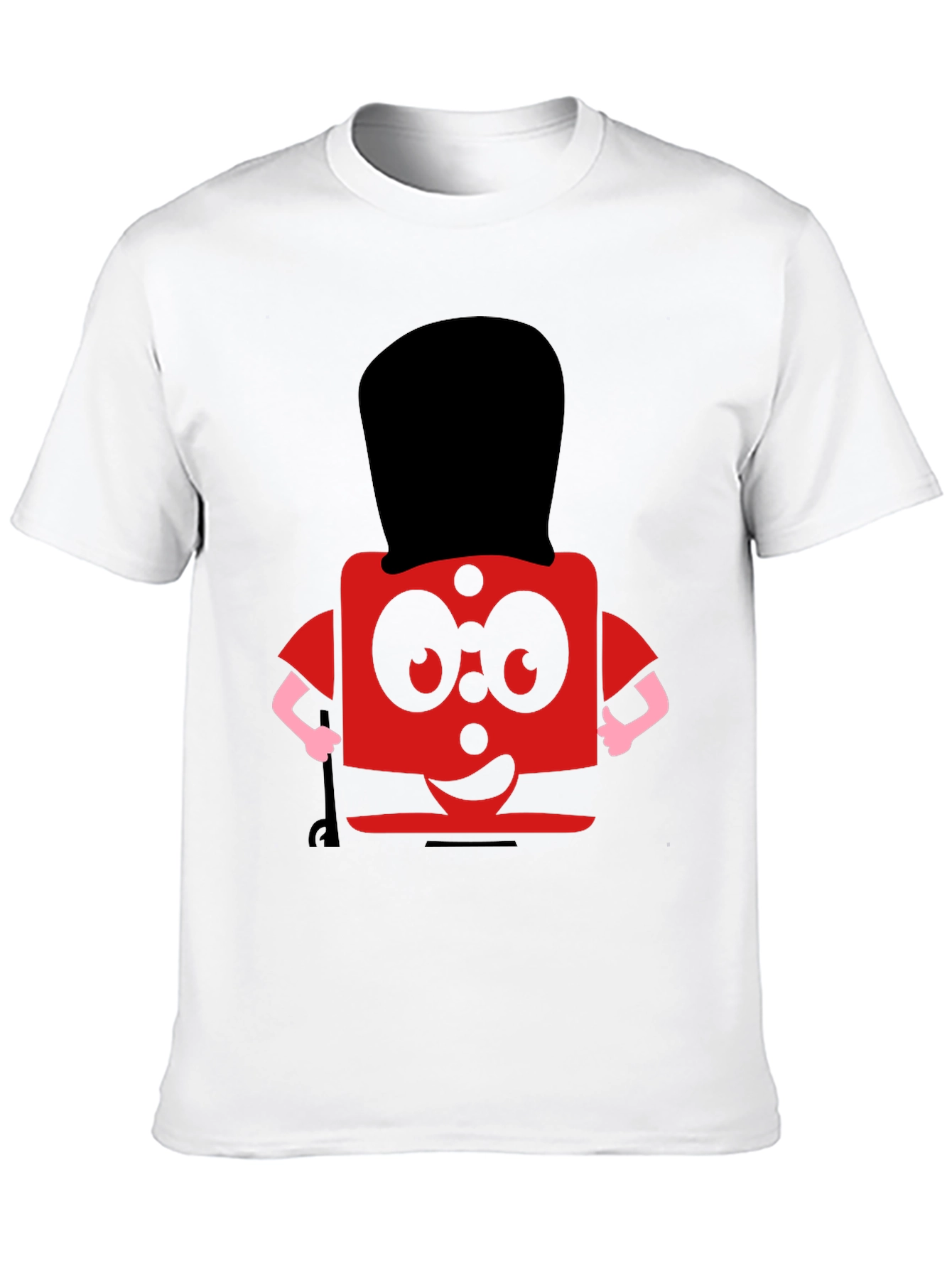 Red Grenadier T-Shirt: Cartoon Character