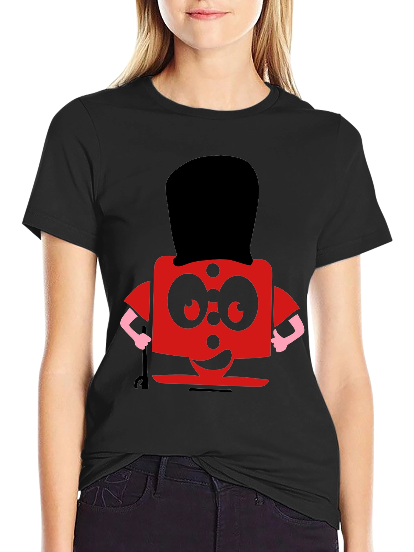 Red Grenadier T-Shirt: Cartoon Character