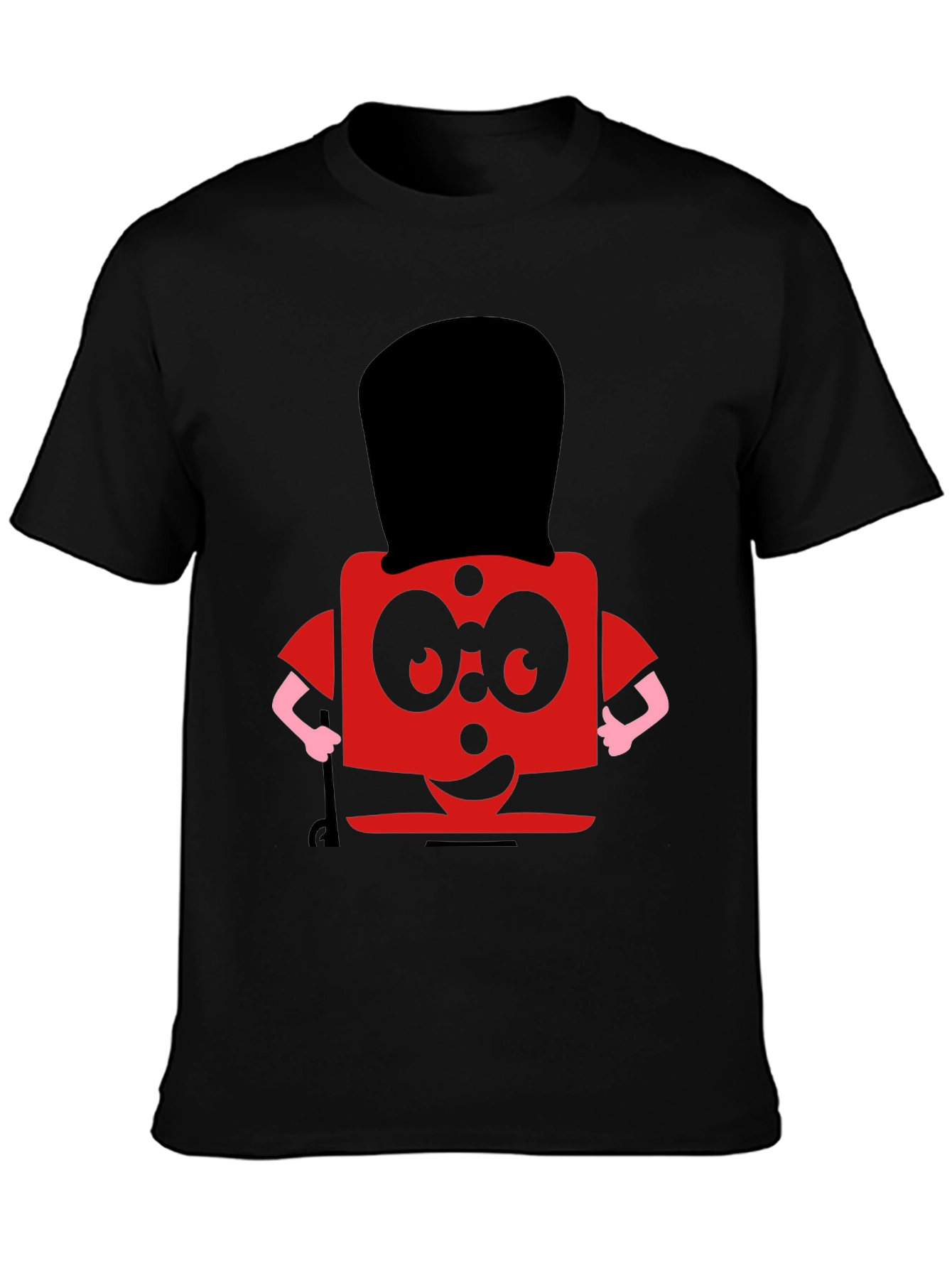 Red Grenadier T-Shirt: Cartoon Character