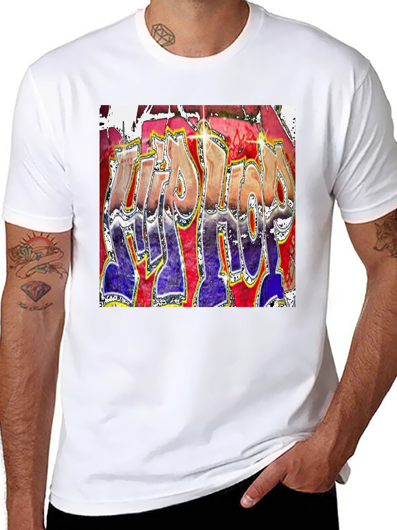 Hip Hop Graffiti Graphic Tee