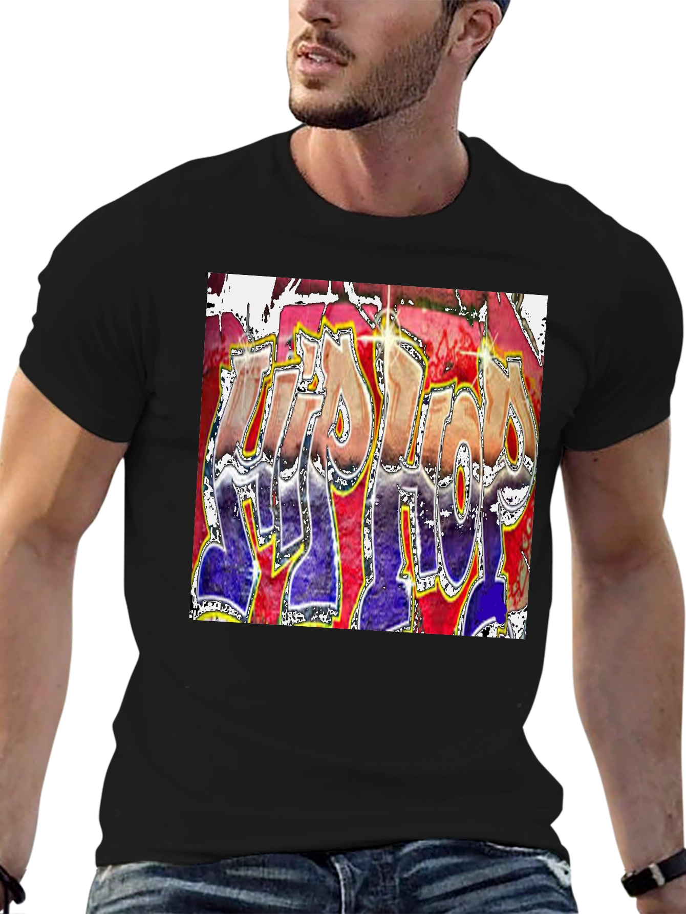 Hip Hop Graffiti Graphic Tee