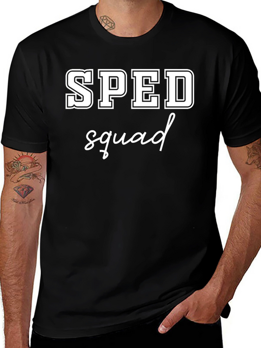 SPED Squad Black T-Shirt