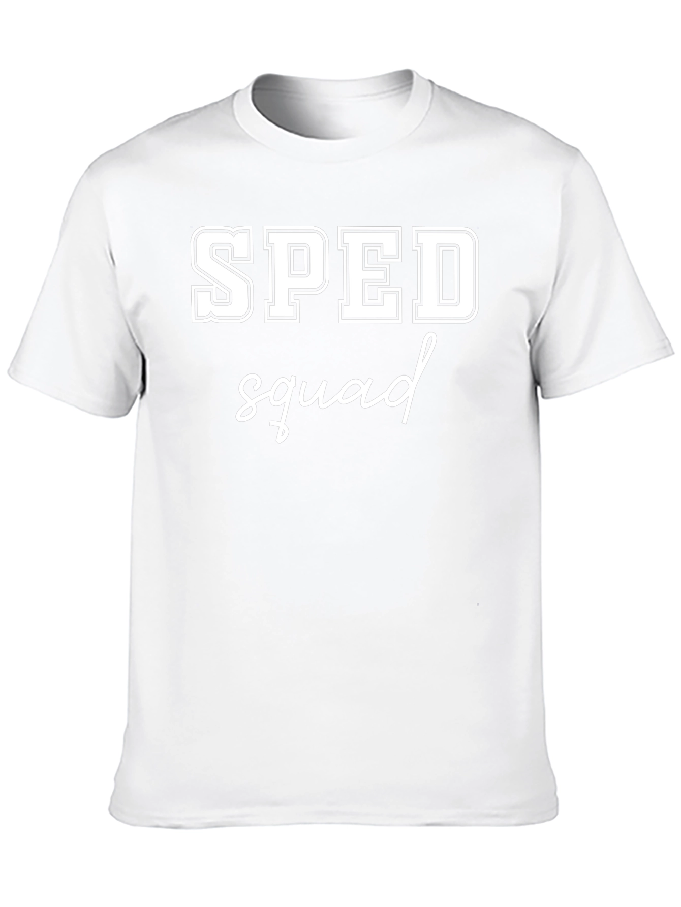 SPED Squad Black T-Shirt