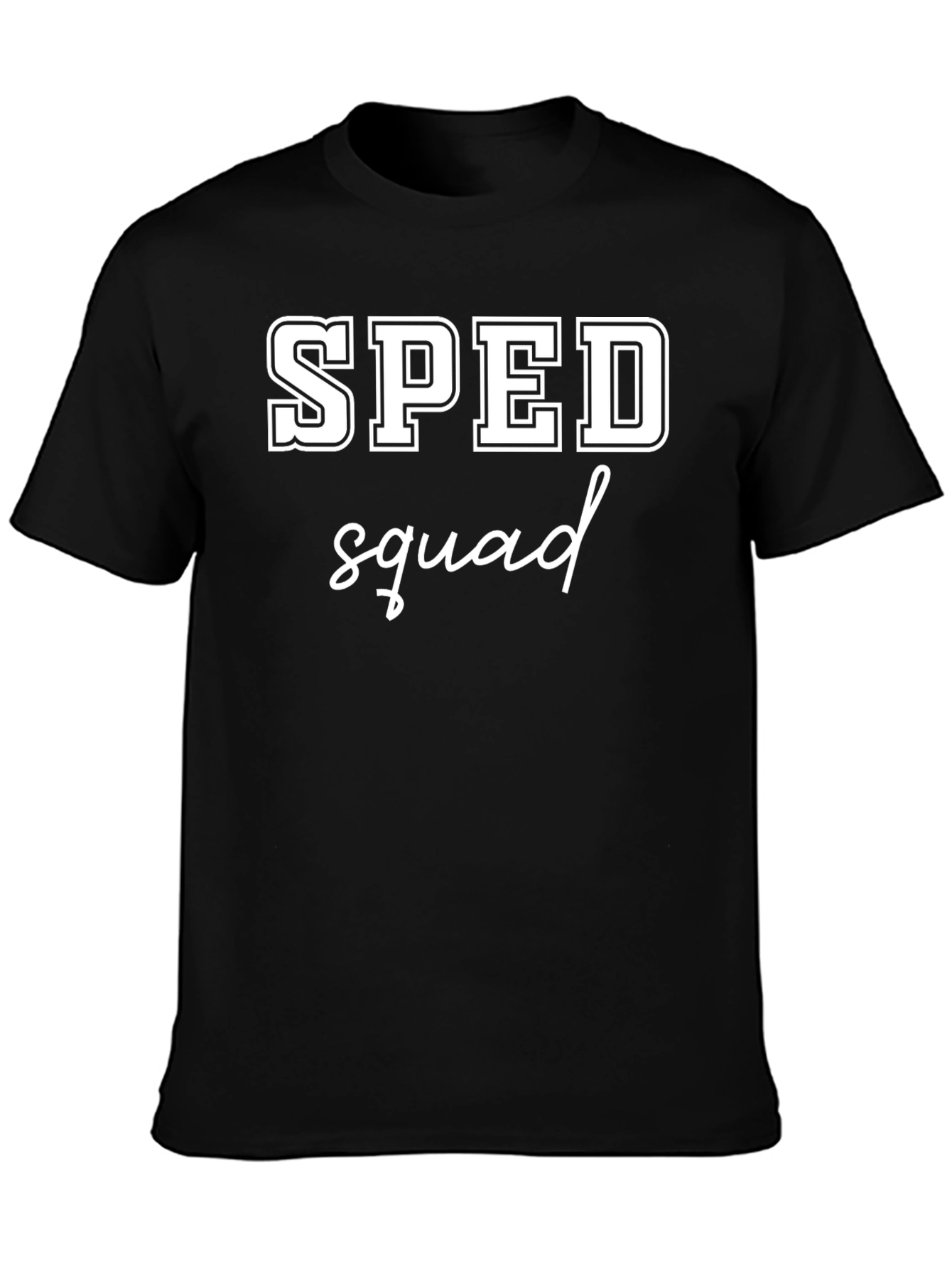 SPED Squad Black T-Shirt