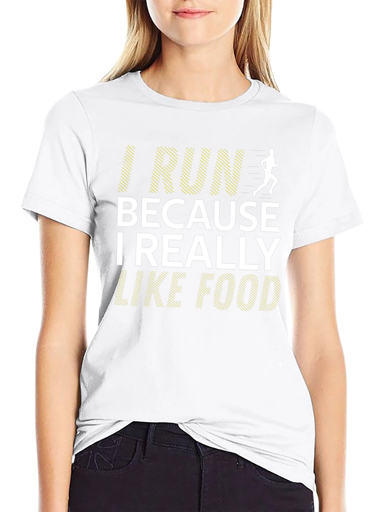 I Run Because I Really Like Food T-Shirt