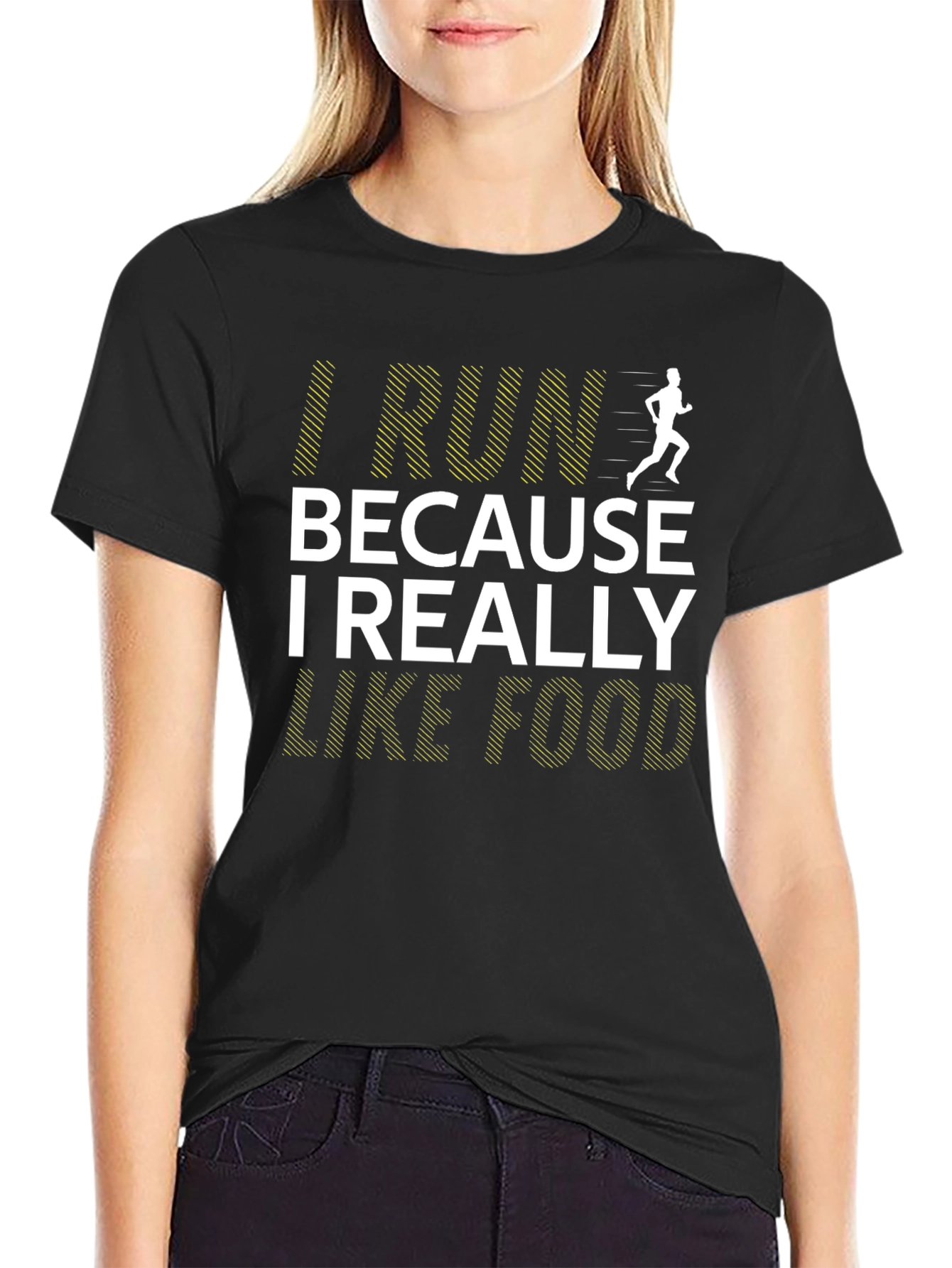 I Run Because I Really Like Food T-Shirt