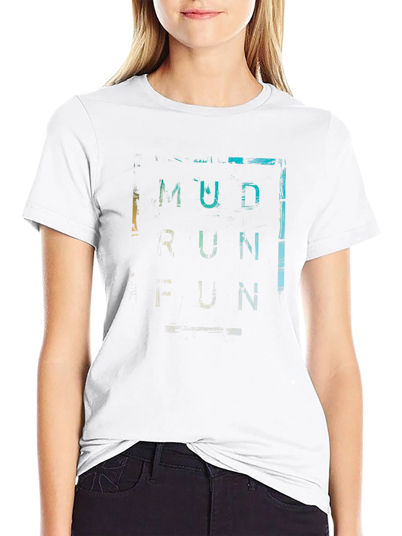 Mud Run Fun Graphic Tee