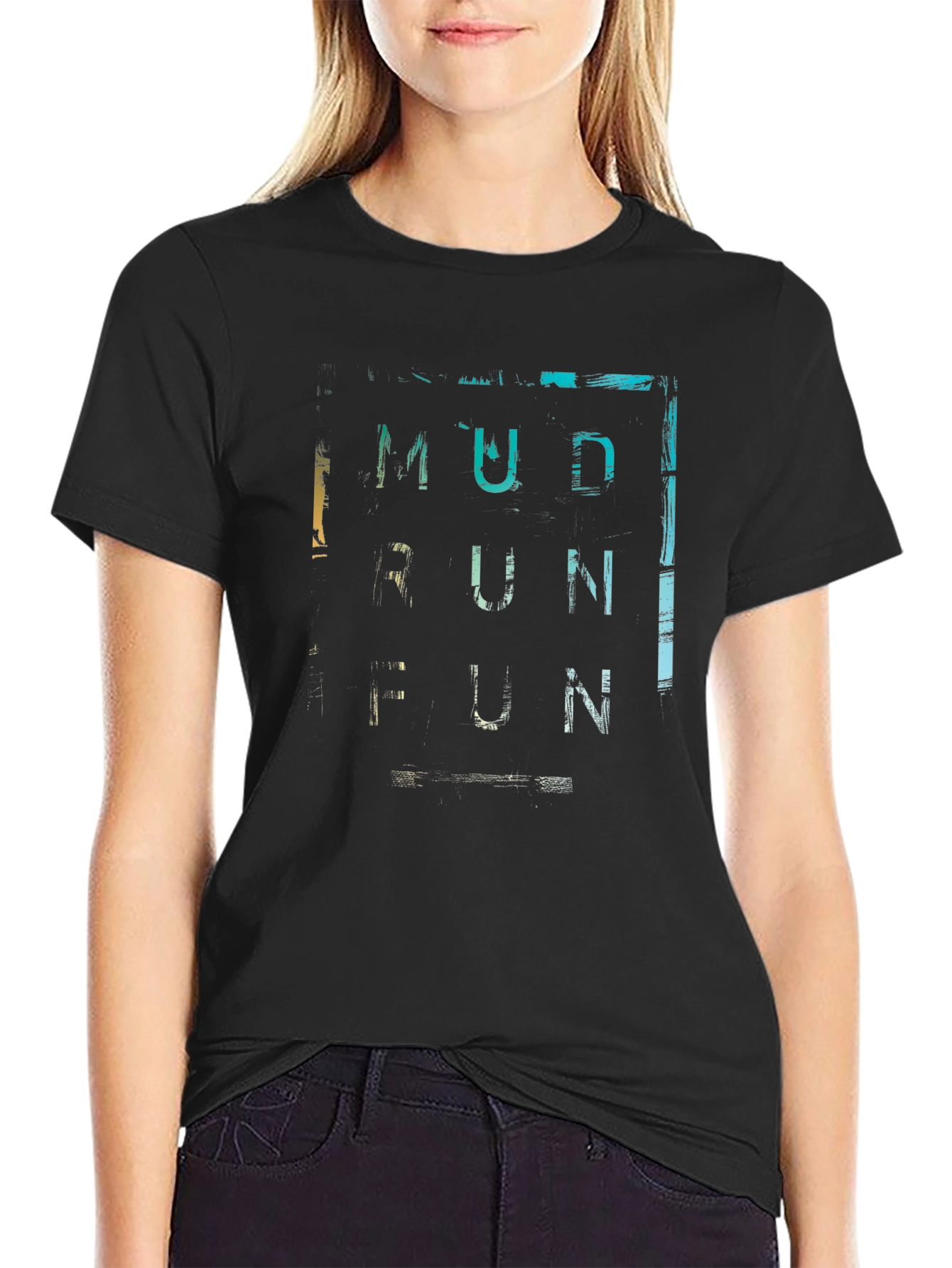 Mud Run Fun Graphic Tee