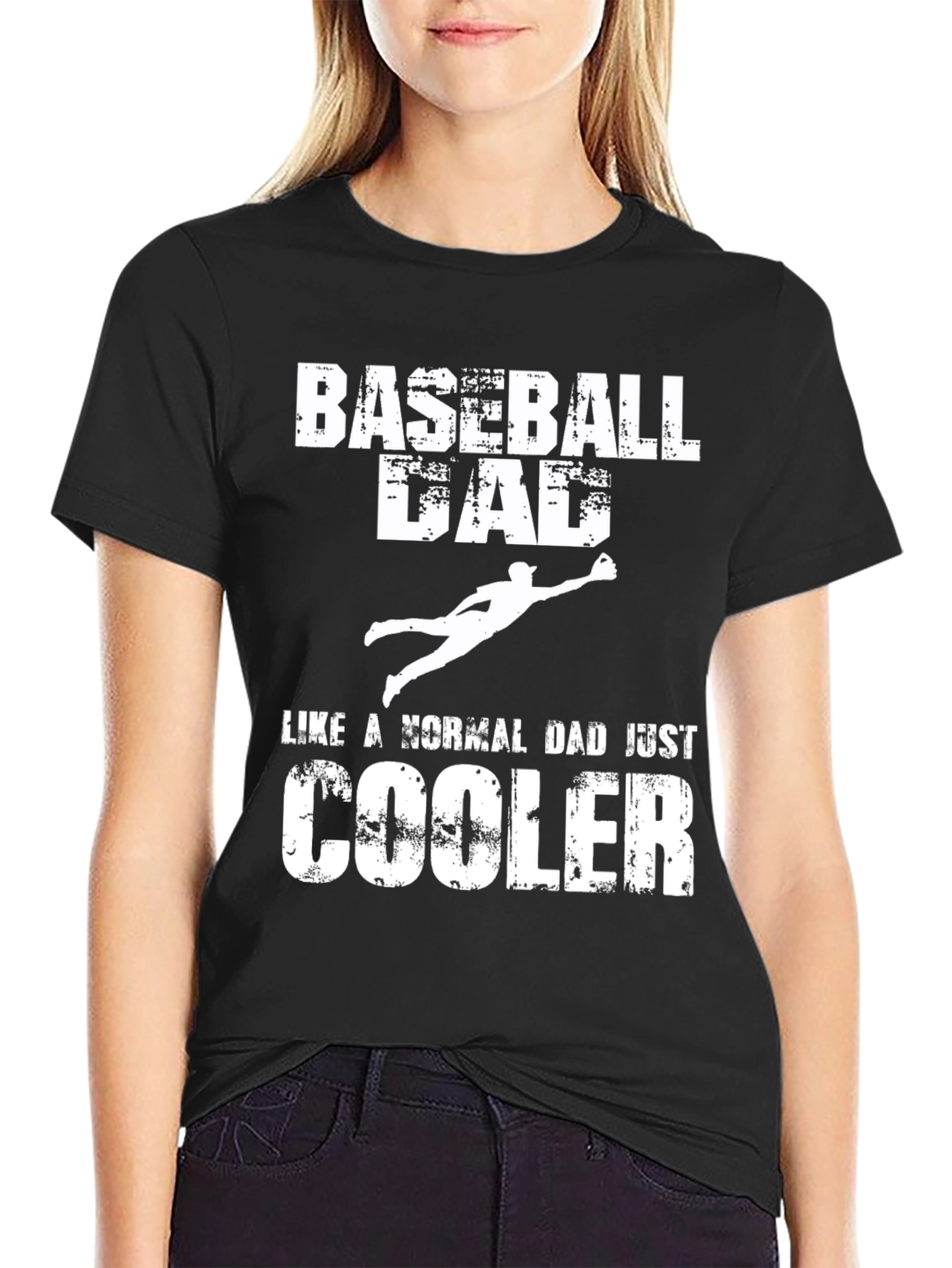 Baseball Dad T-Shirt - Cool Dad Edition