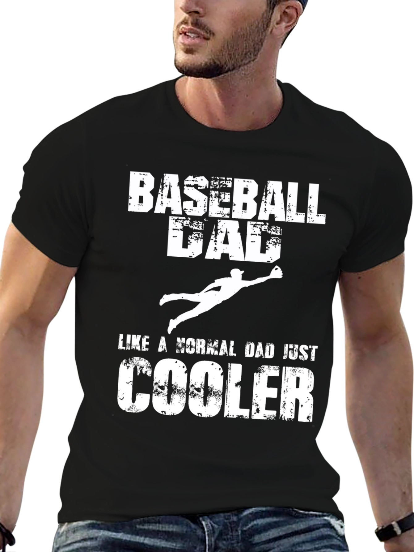 Baseball Dad T-Shirt - Cool Dad Edition