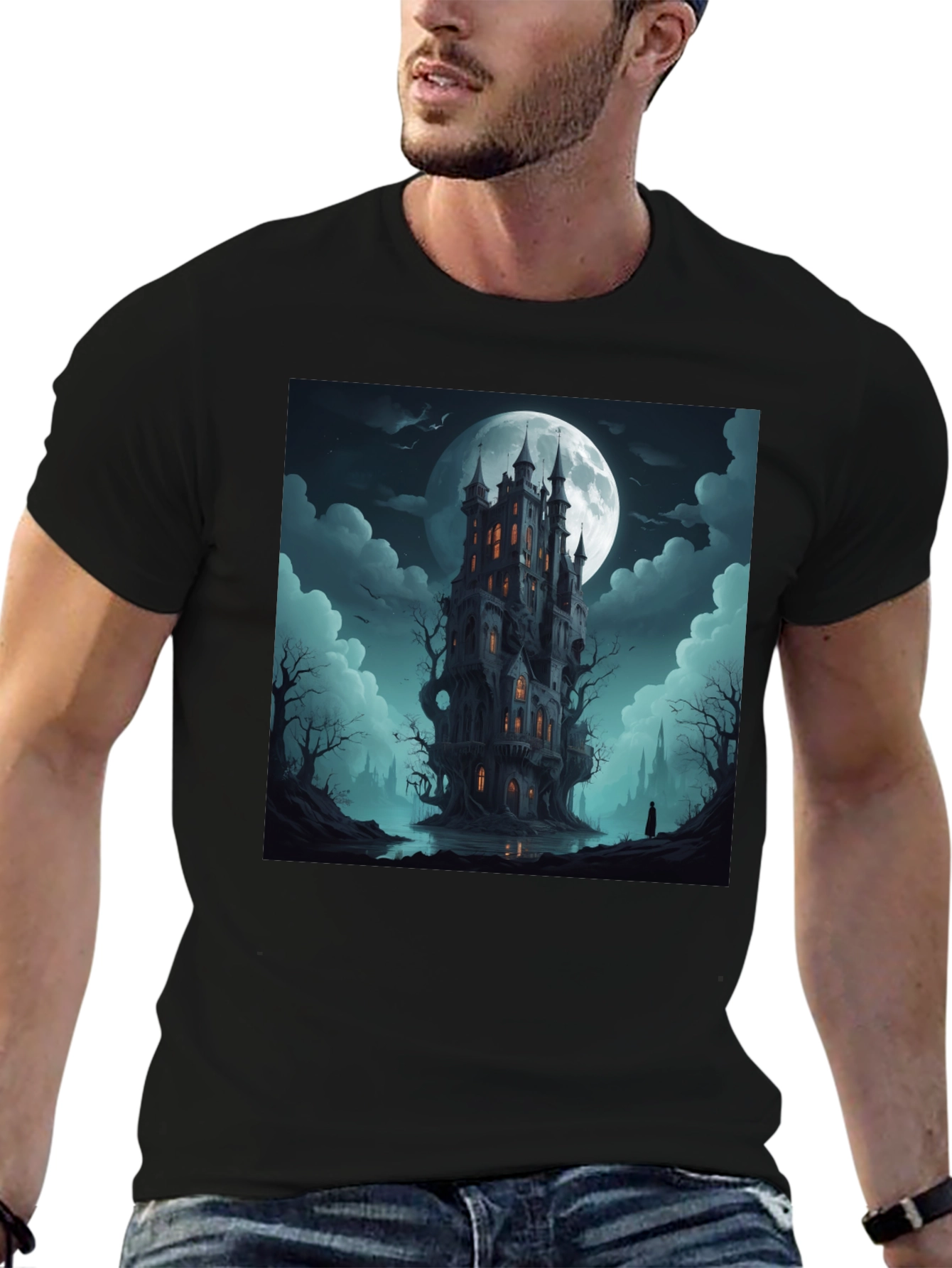 Haunted Castle Graphic Tee
