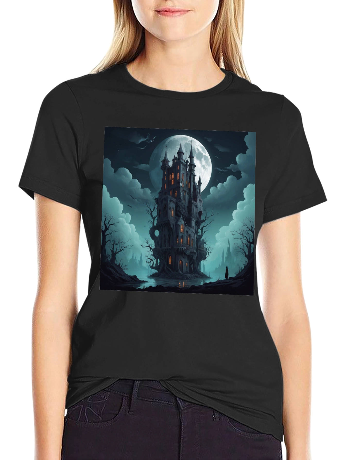 Haunted Castle Graphic Tee