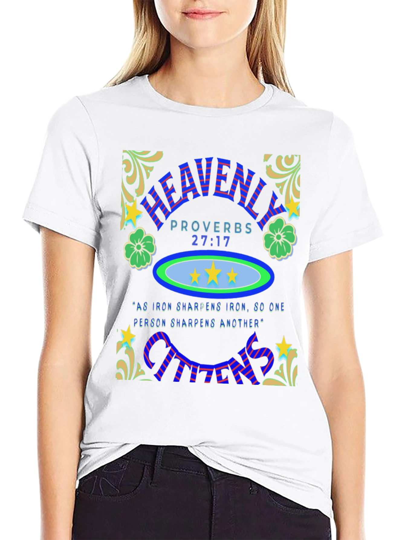 Heavenly Proverbs Graphic T-Shirt