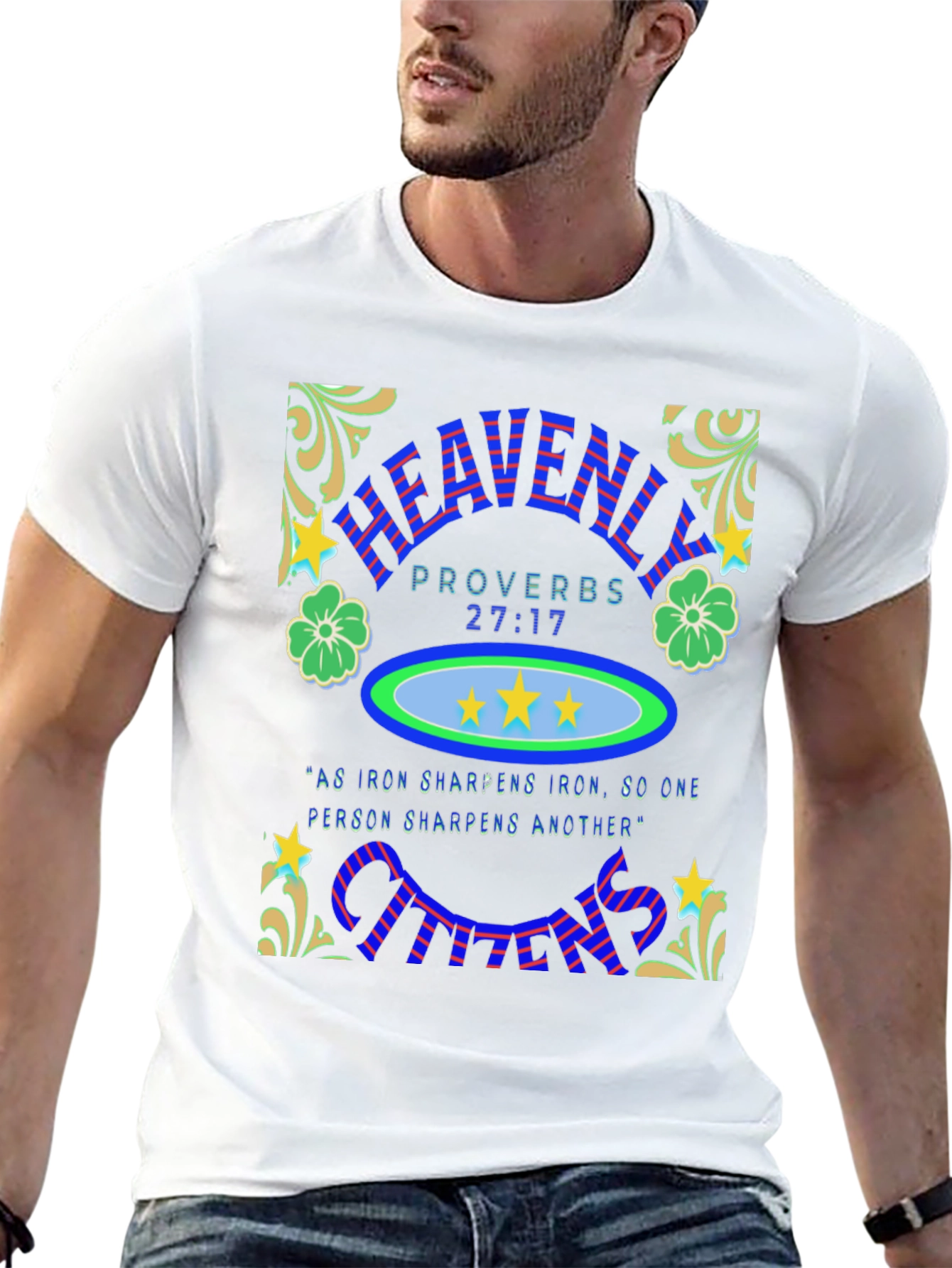 Heavenly Proverbs Graphic T-Shirt