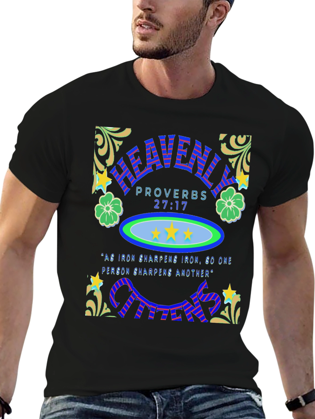 Heavenly Proverbs Graphic T-Shirt