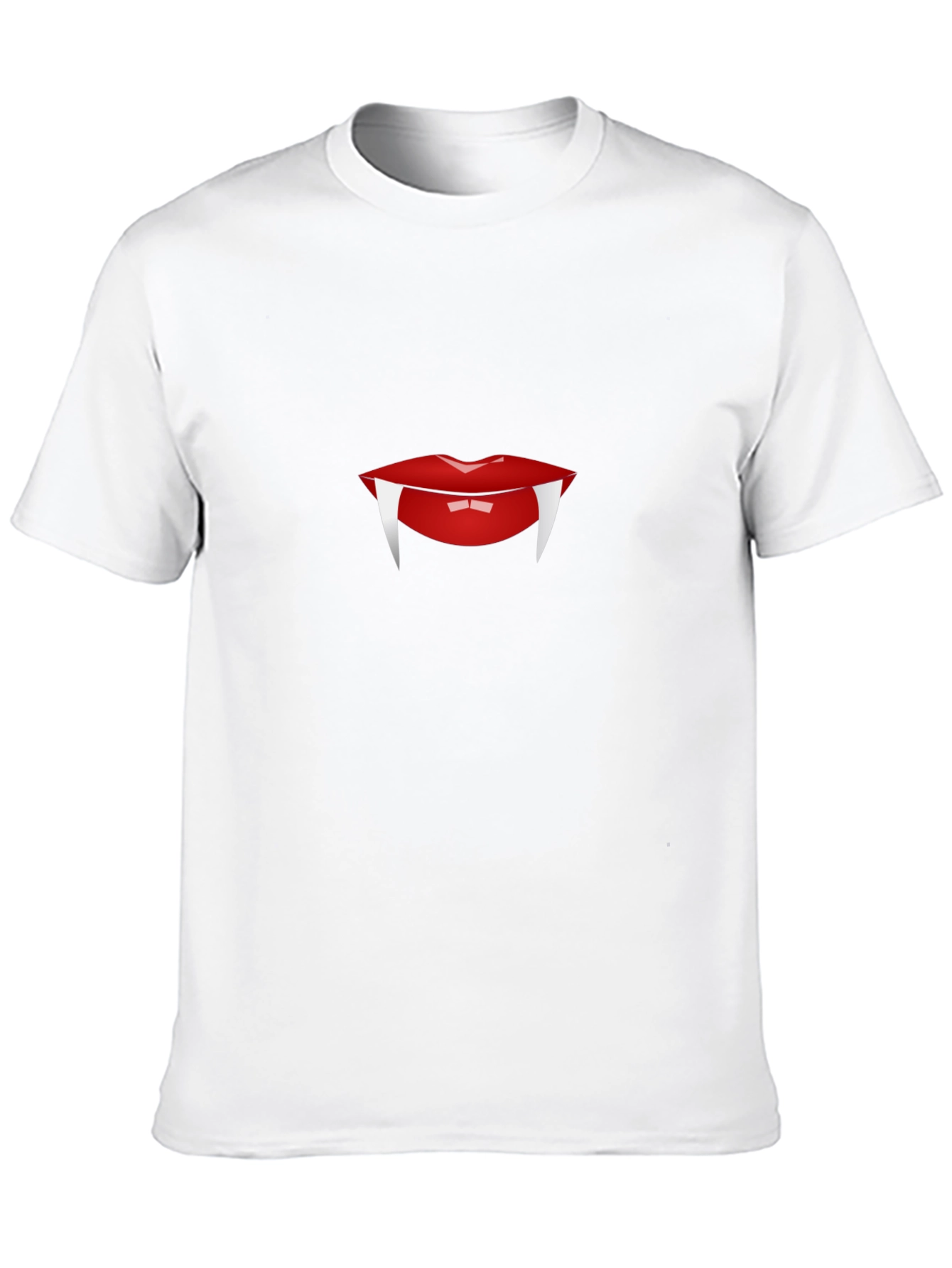 Vampire Lips Graphic Tee - Spooky Chic Style