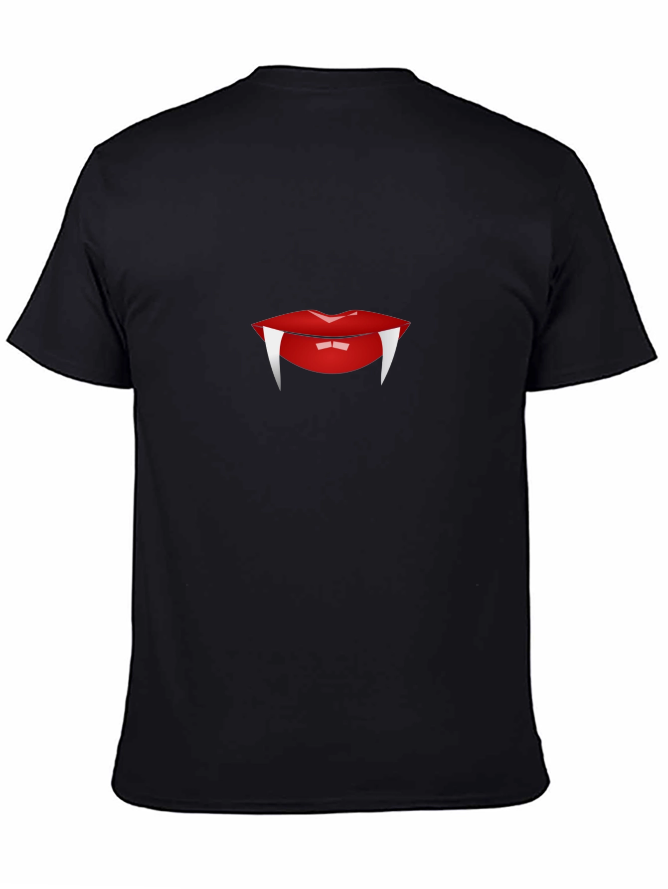 Vampire Lips Graphic Tee - Spooky Chic Style