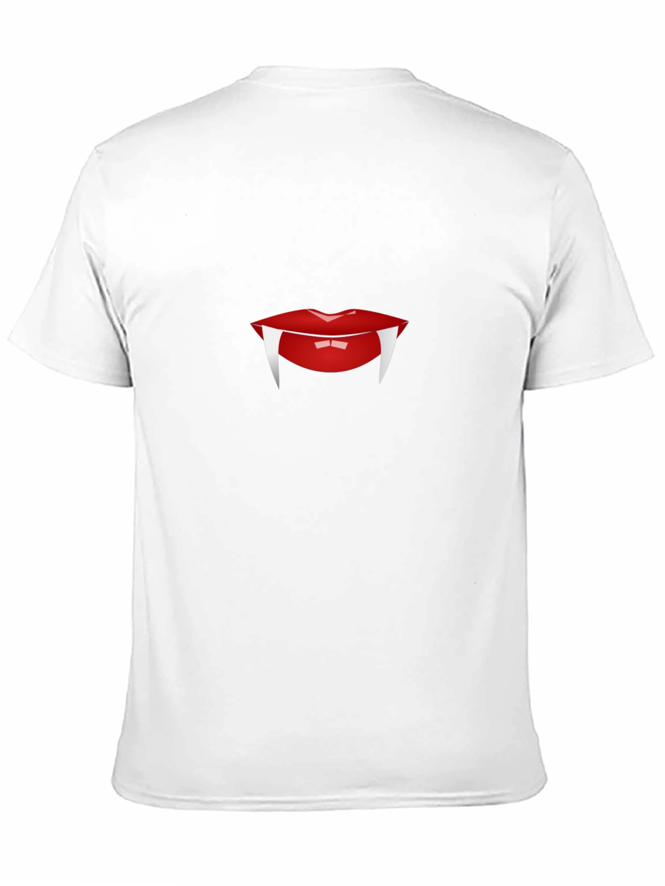 Vampire Lips Graphic Tee - Spooky Chic Style