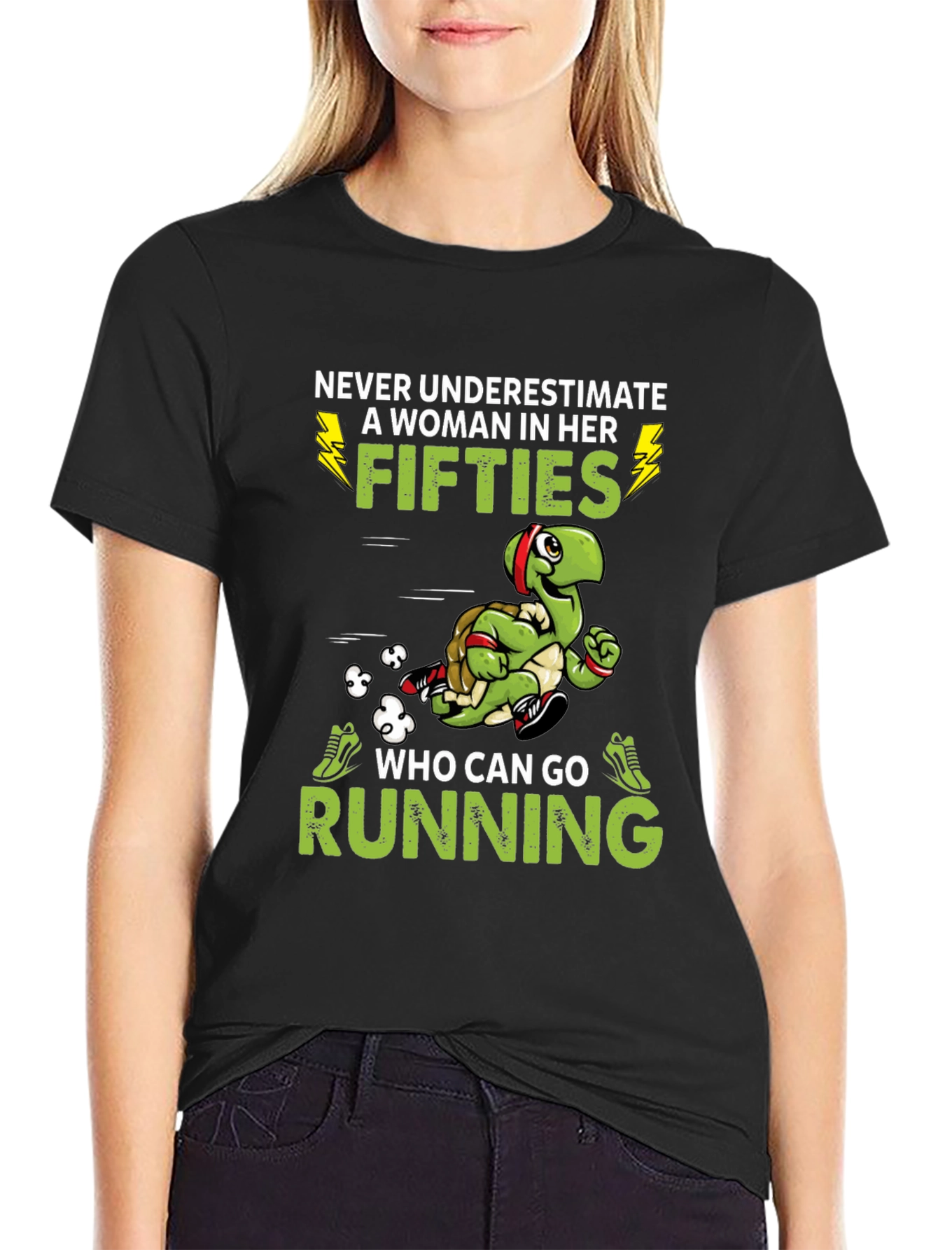 Never Underestimate Woman In Her Fifties T-Shirt