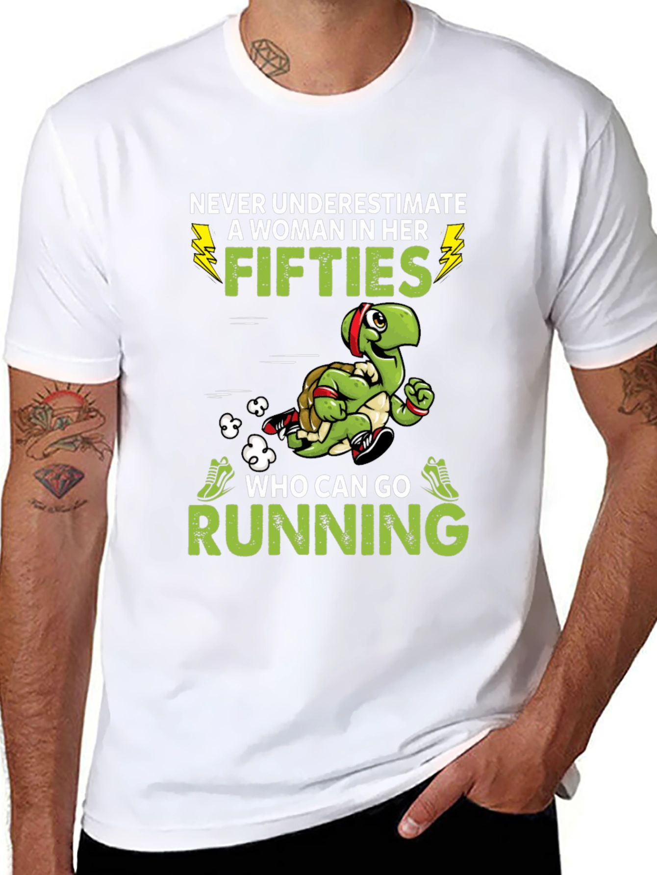 Never Underestimate Woman In Her Fifties T-Shirt