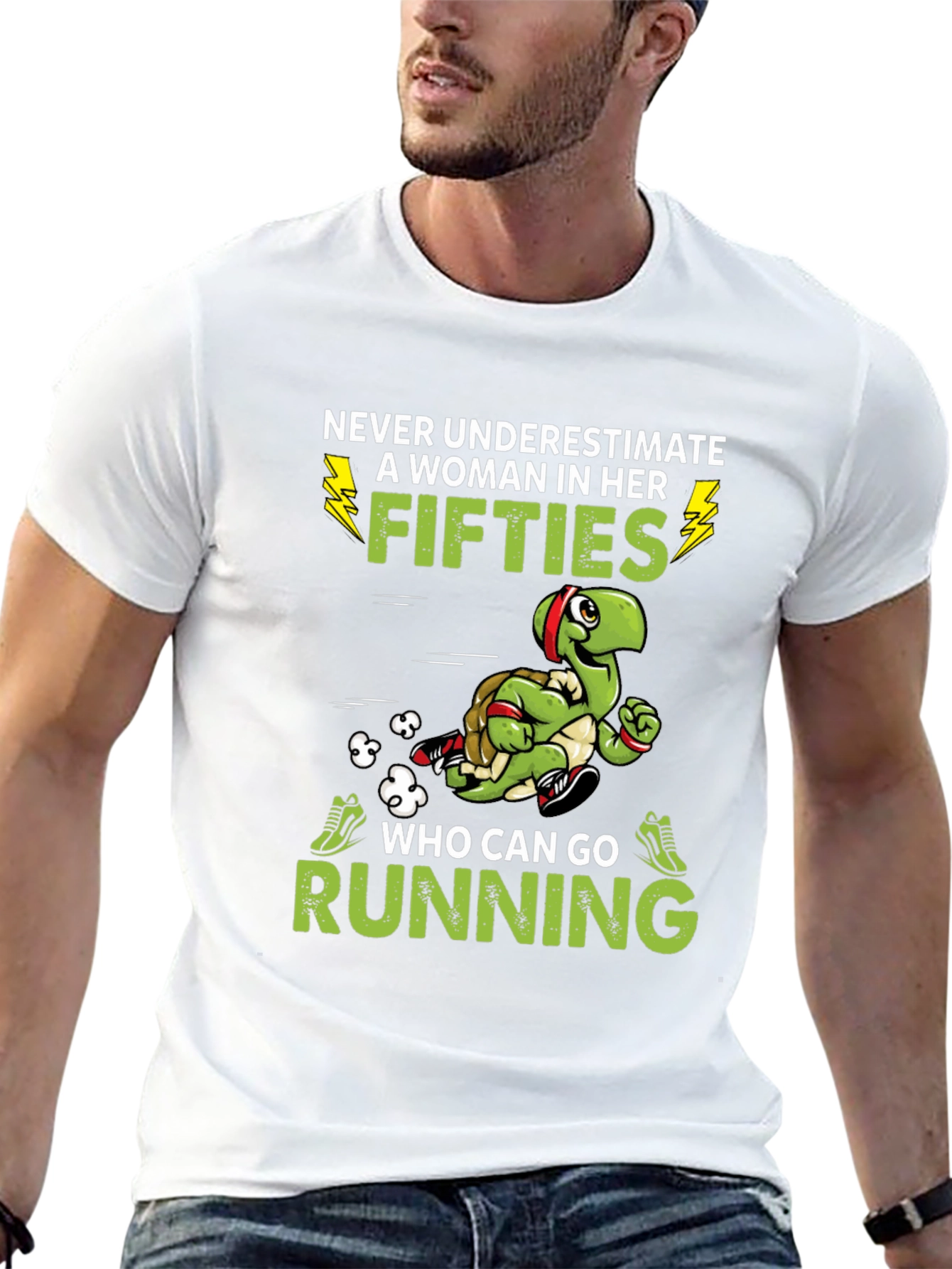 Never Underestimate Woman In Her Fifties T-Shirt