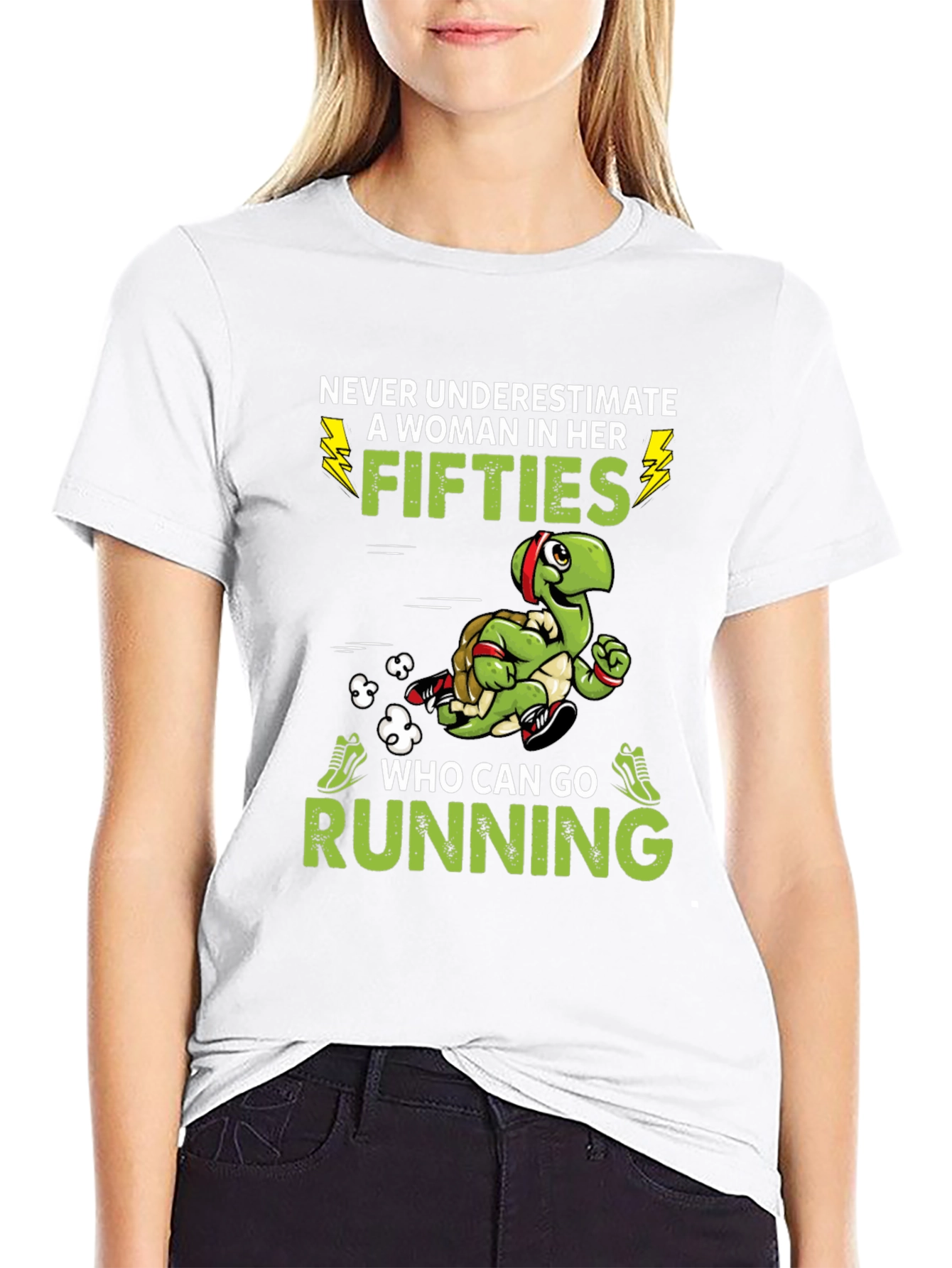 Never Underestimate Woman In Her Fifties T-Shirt