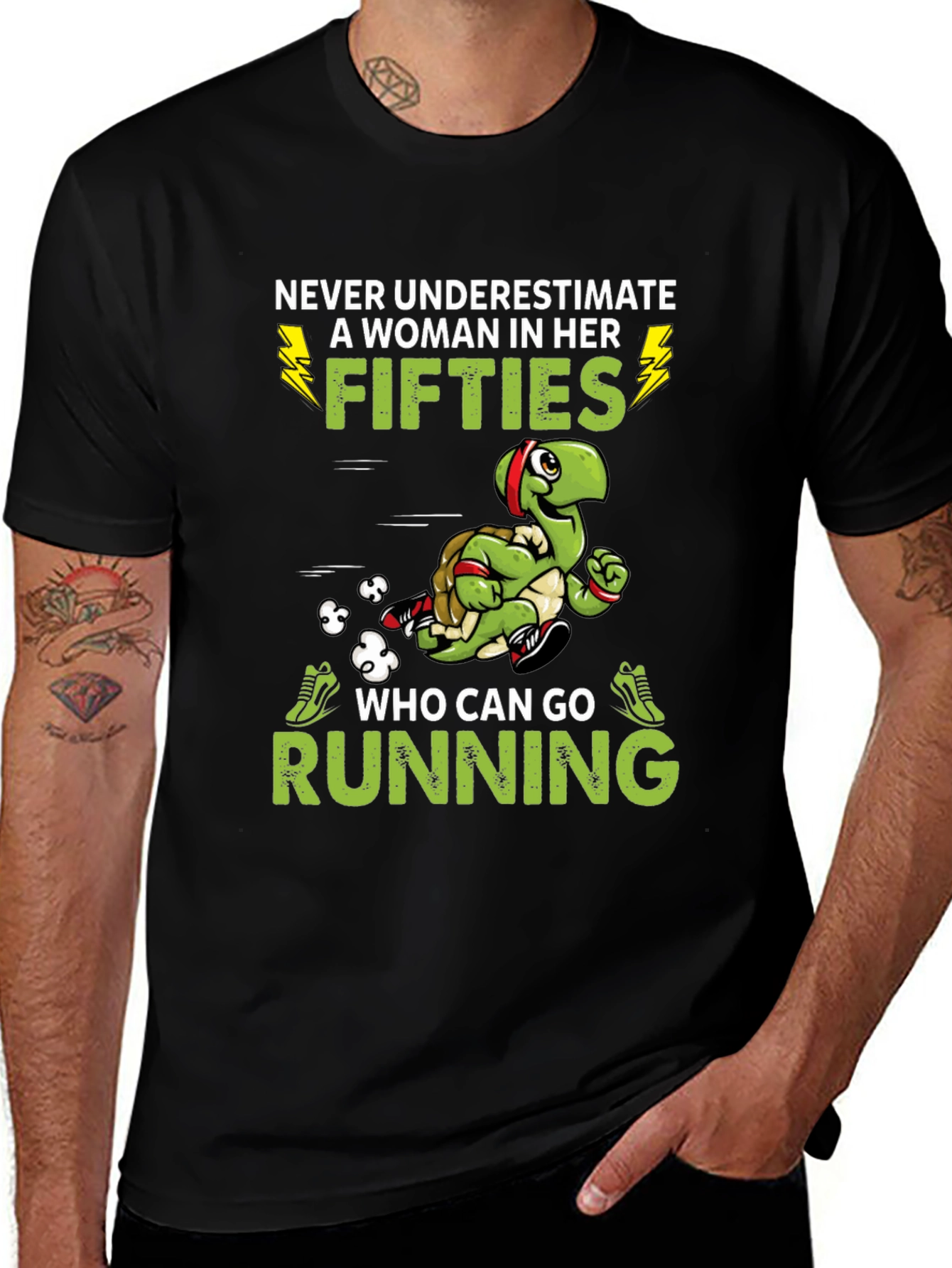 Never Underestimate Woman In Her Fifties T-Shirt