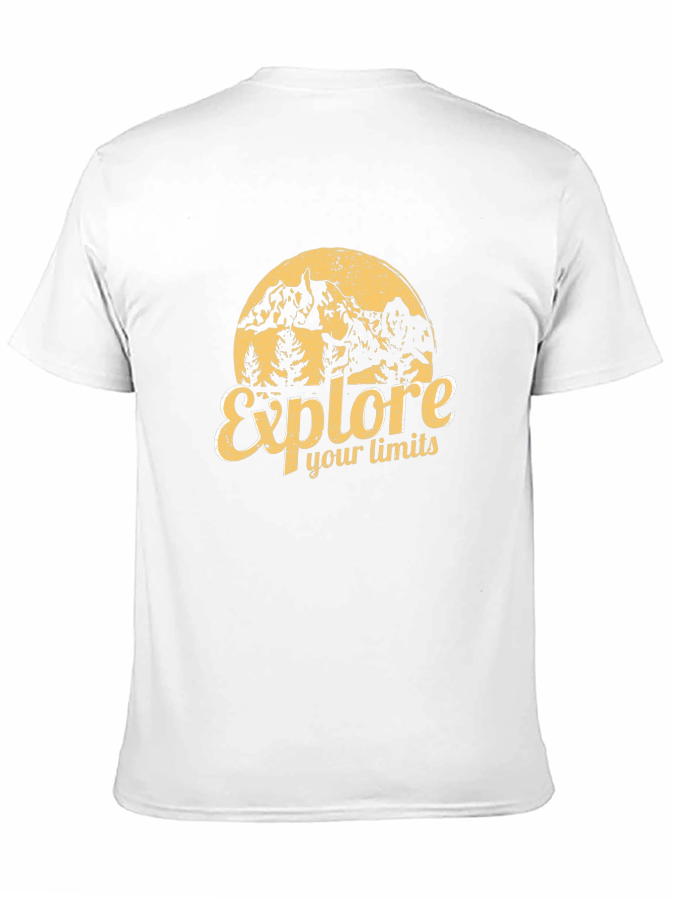 Explore Your Limits Graphic Tee - Black