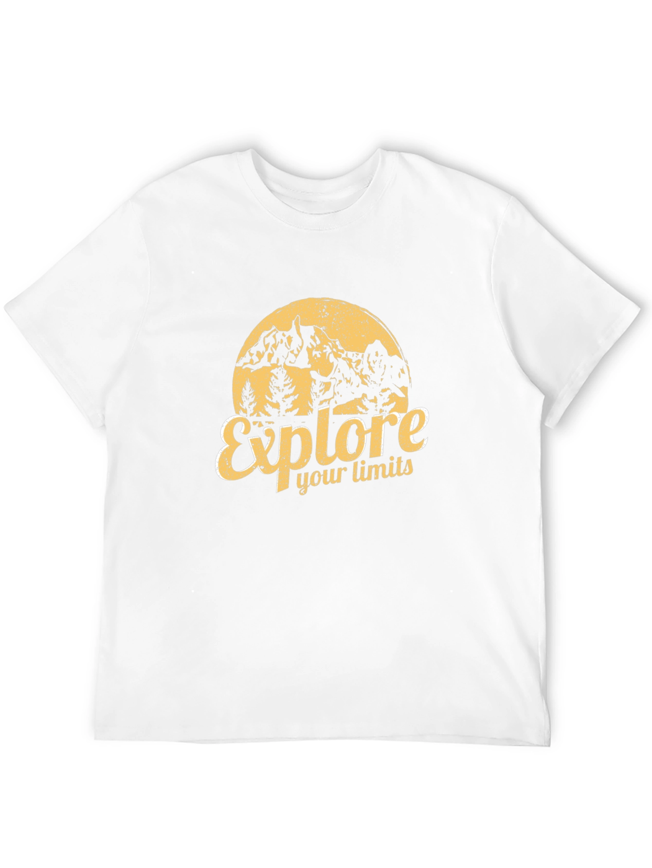Explore Your Limits Graphic Tee - Black