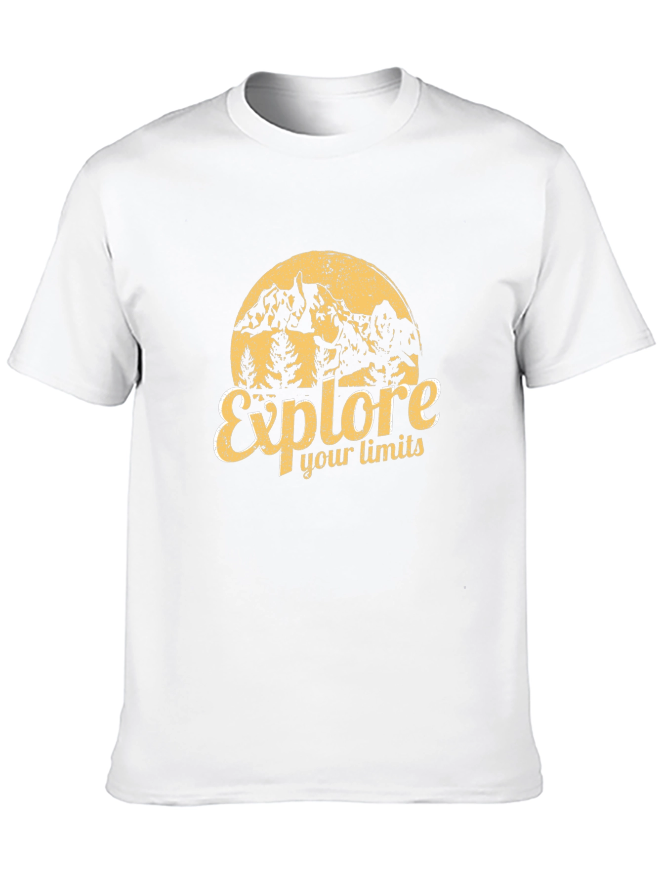 Explore Your Limits Graphic Tee - Black