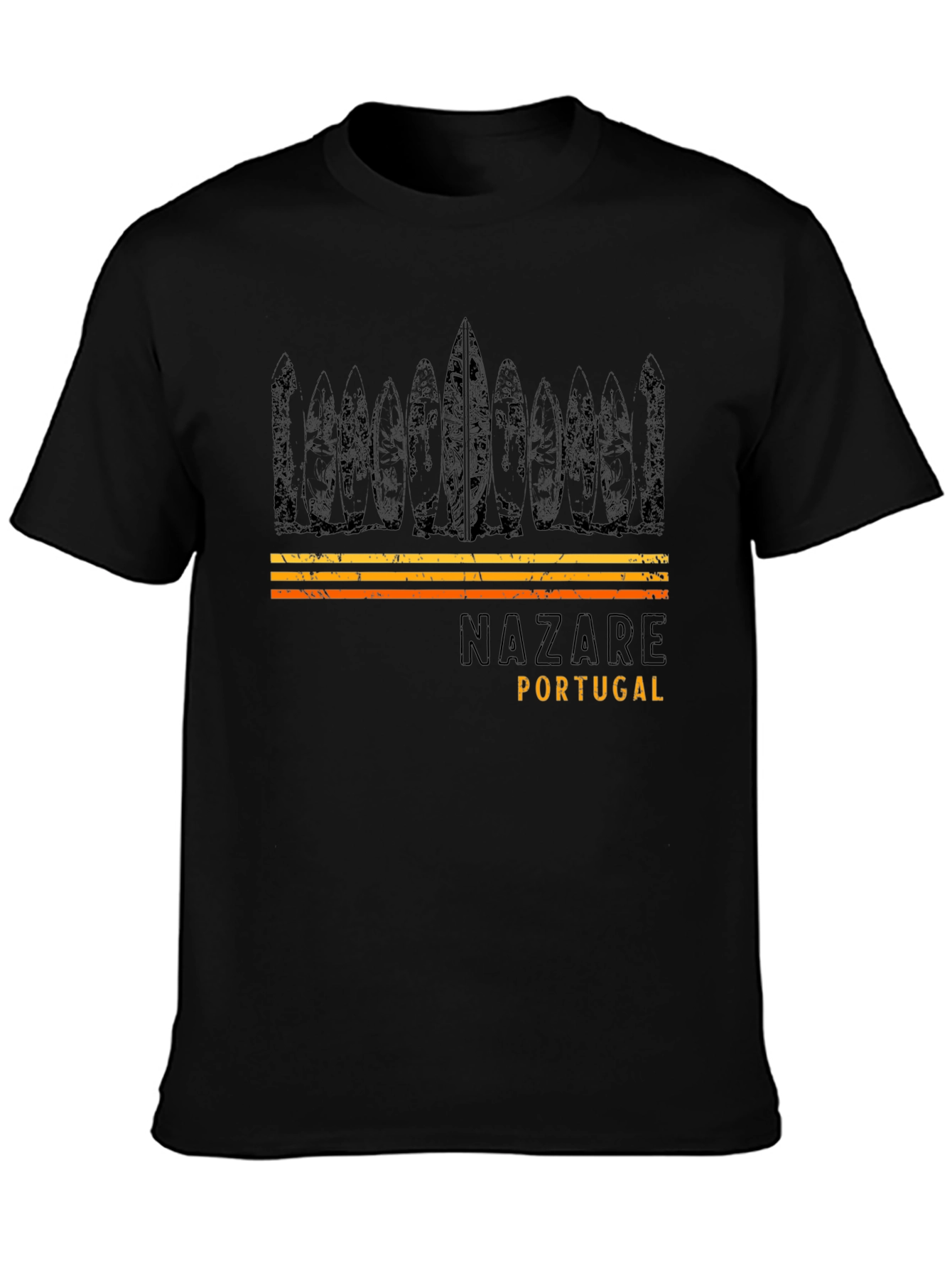 Nazare Portugal Surfboard T-Shirt