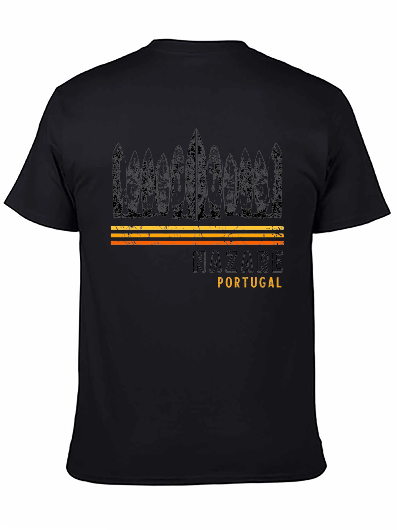 Nazare Portugal Surfboard T-Shirt