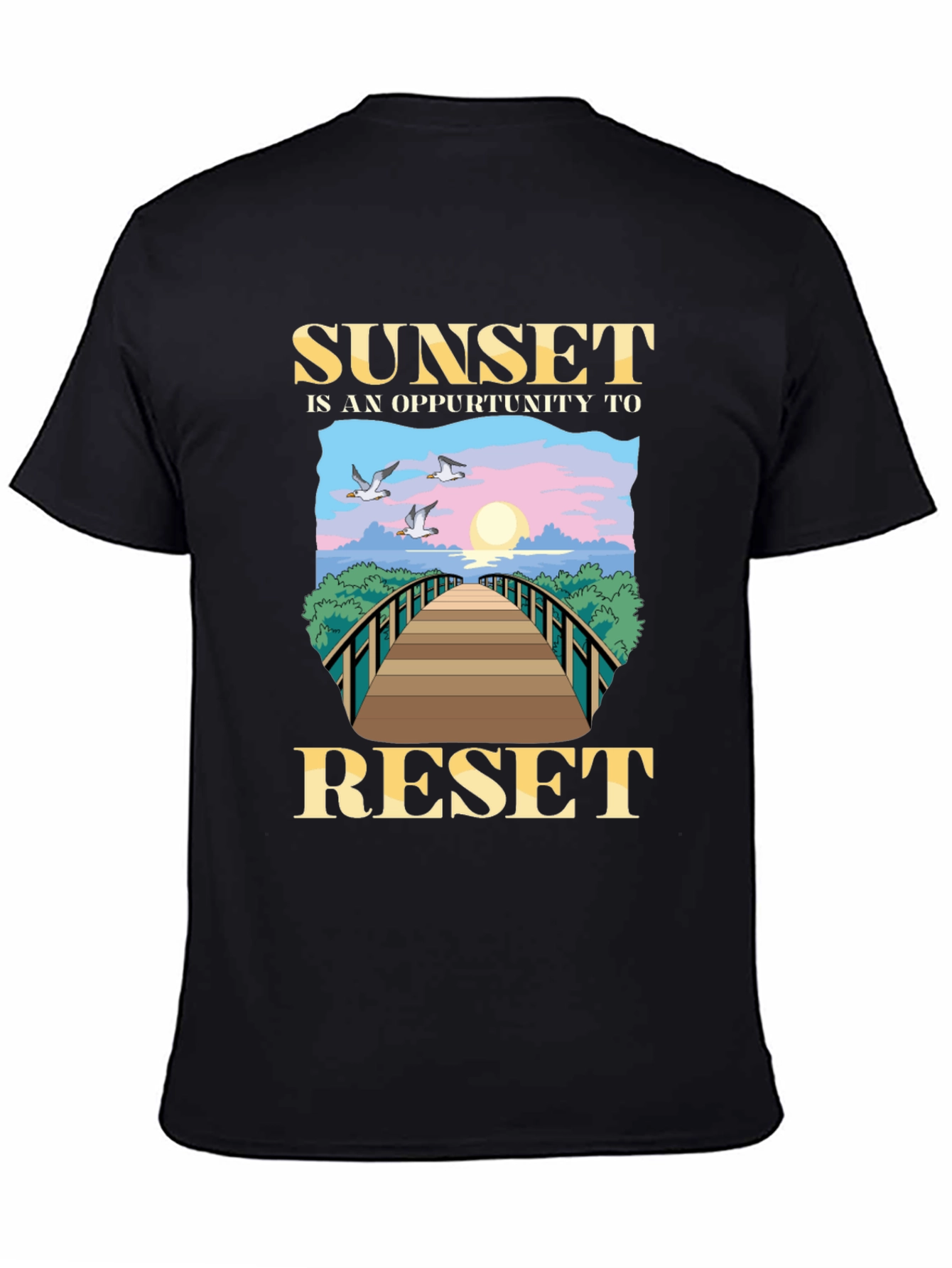 Sunset Reset Graphic Tee