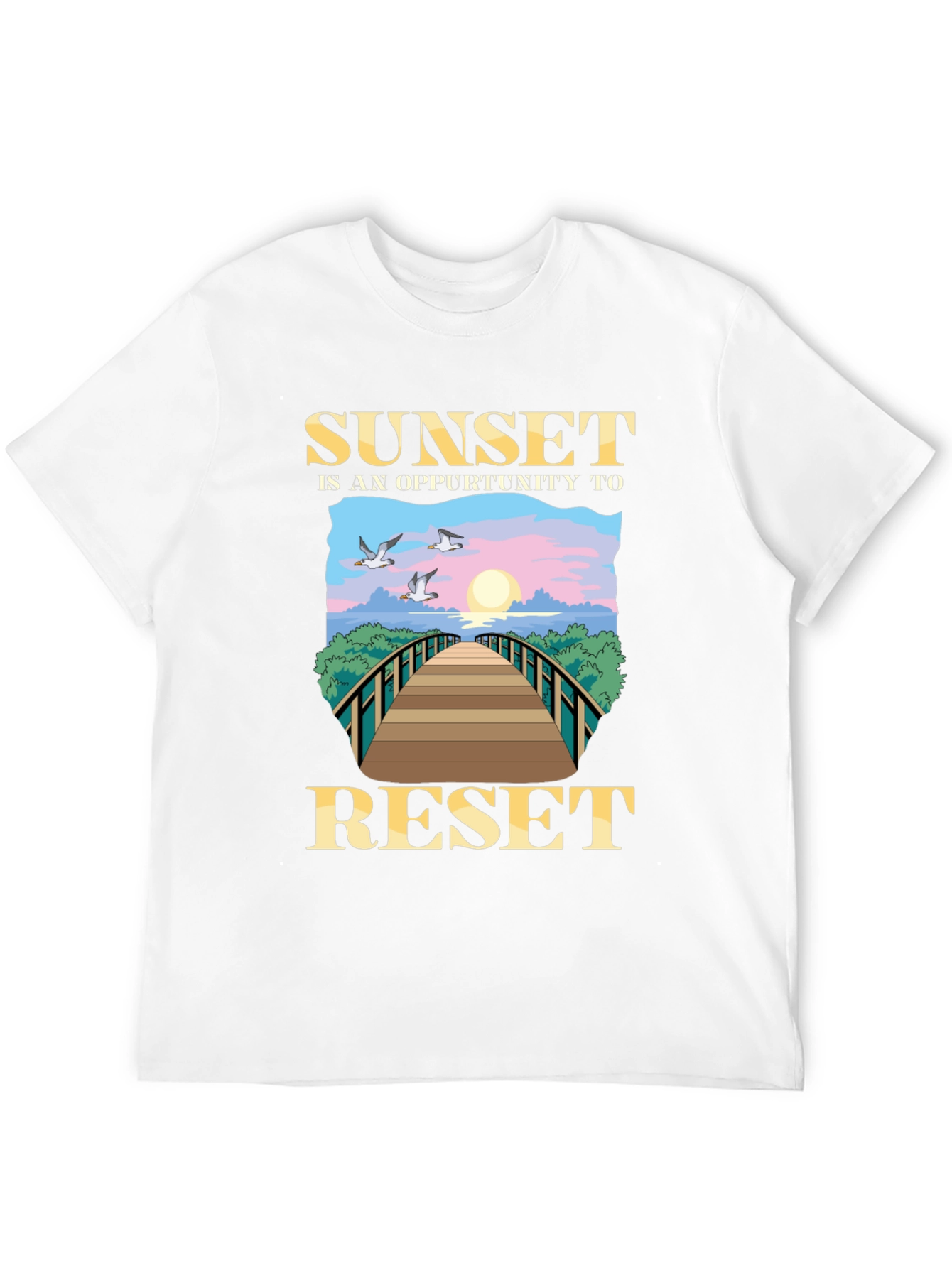 Sunset Reset Graphic Tee