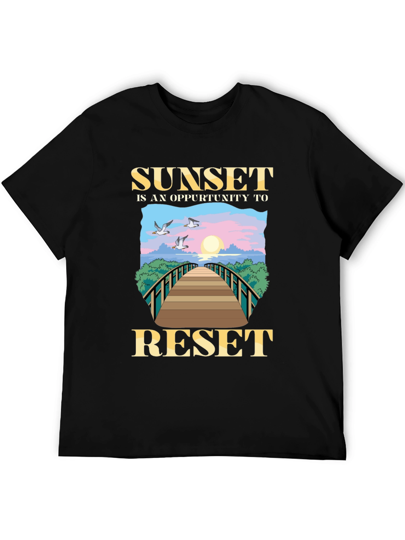 Sunset Reset Graphic Tee