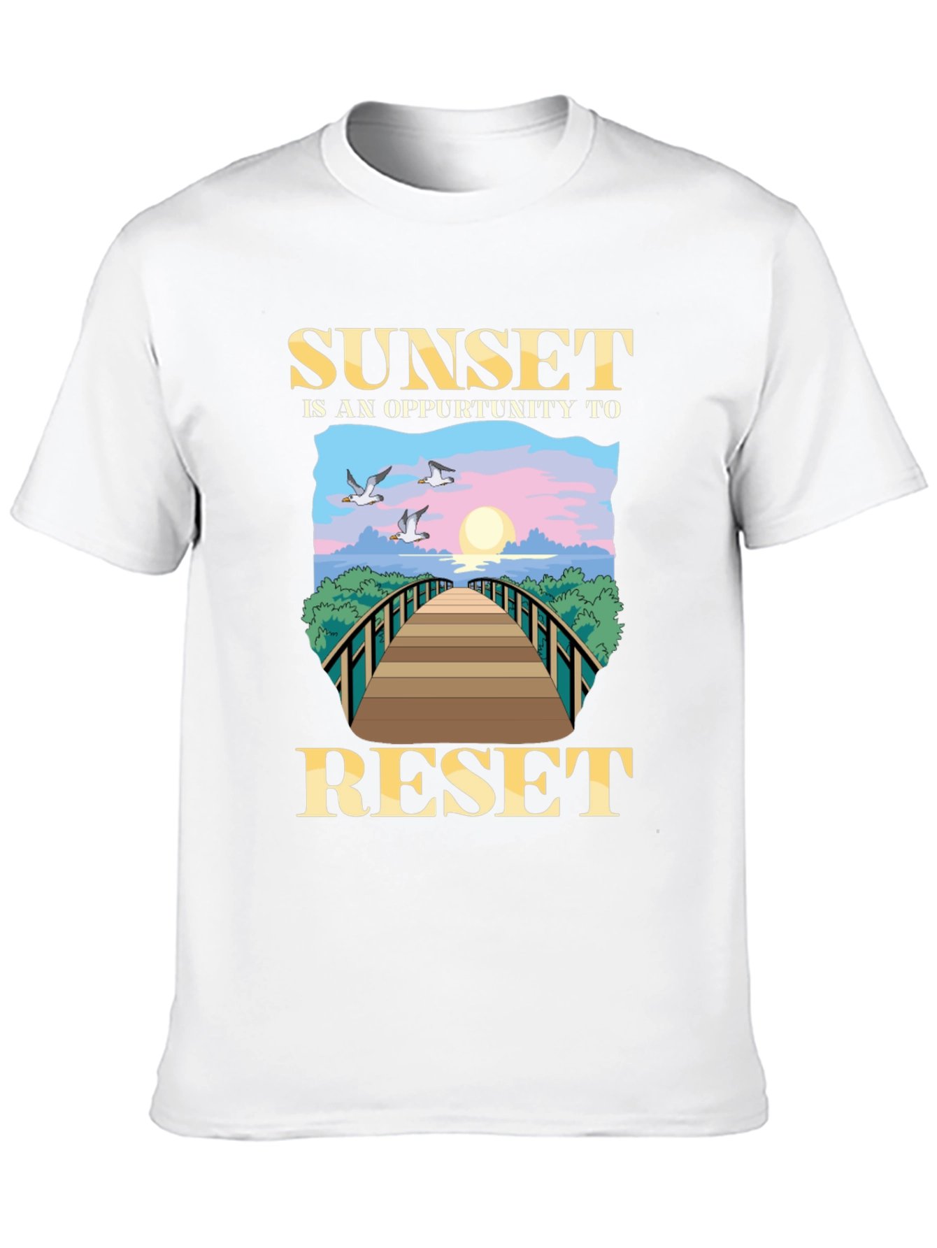 Sunset Reset Graphic Tee