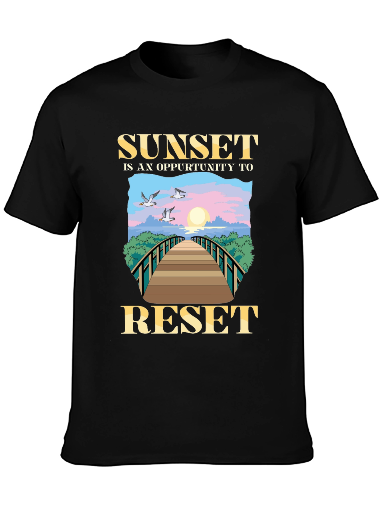 Sunset Reset Graphic Tee