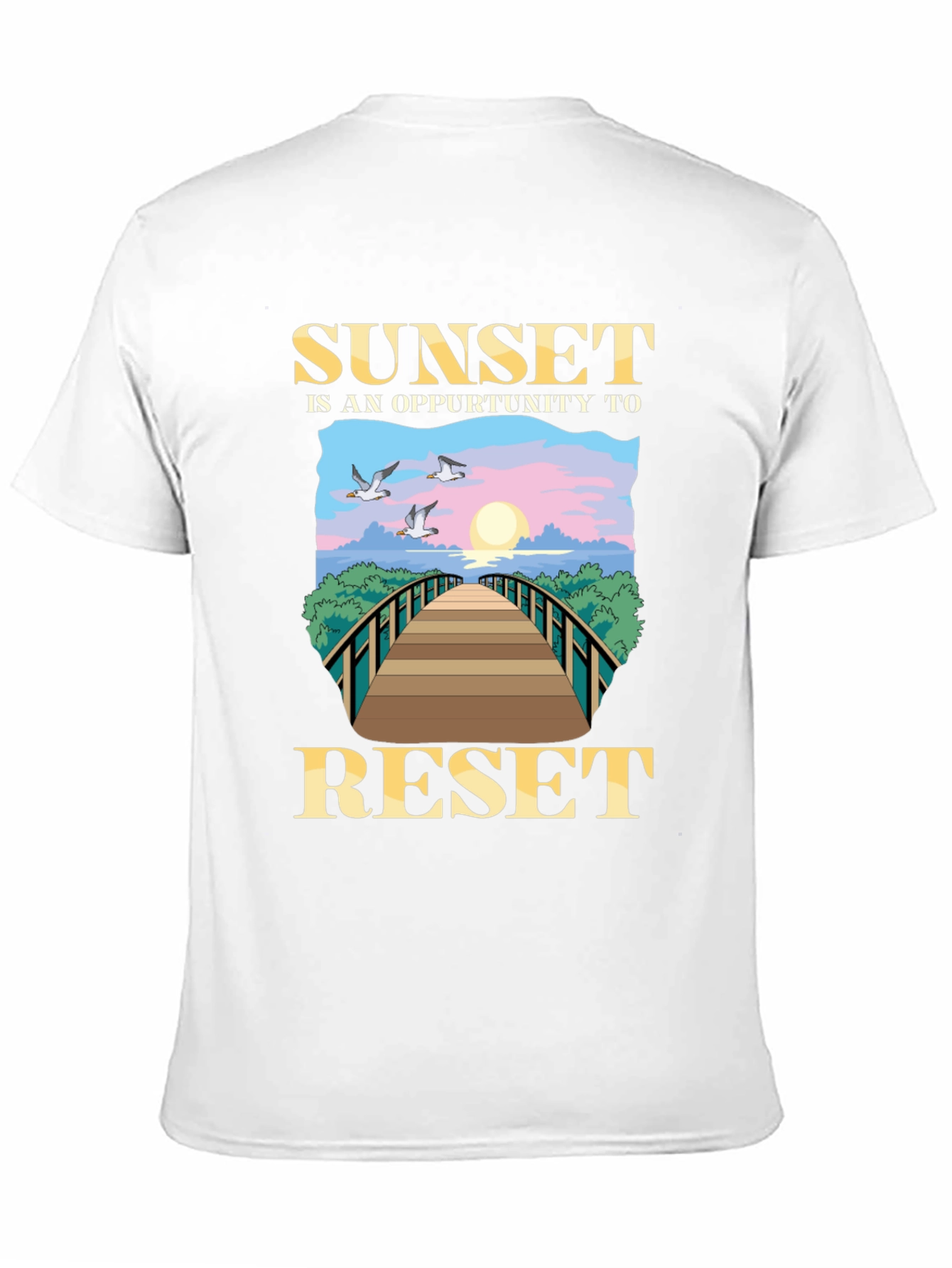 Sunset Reset Graphic Tee