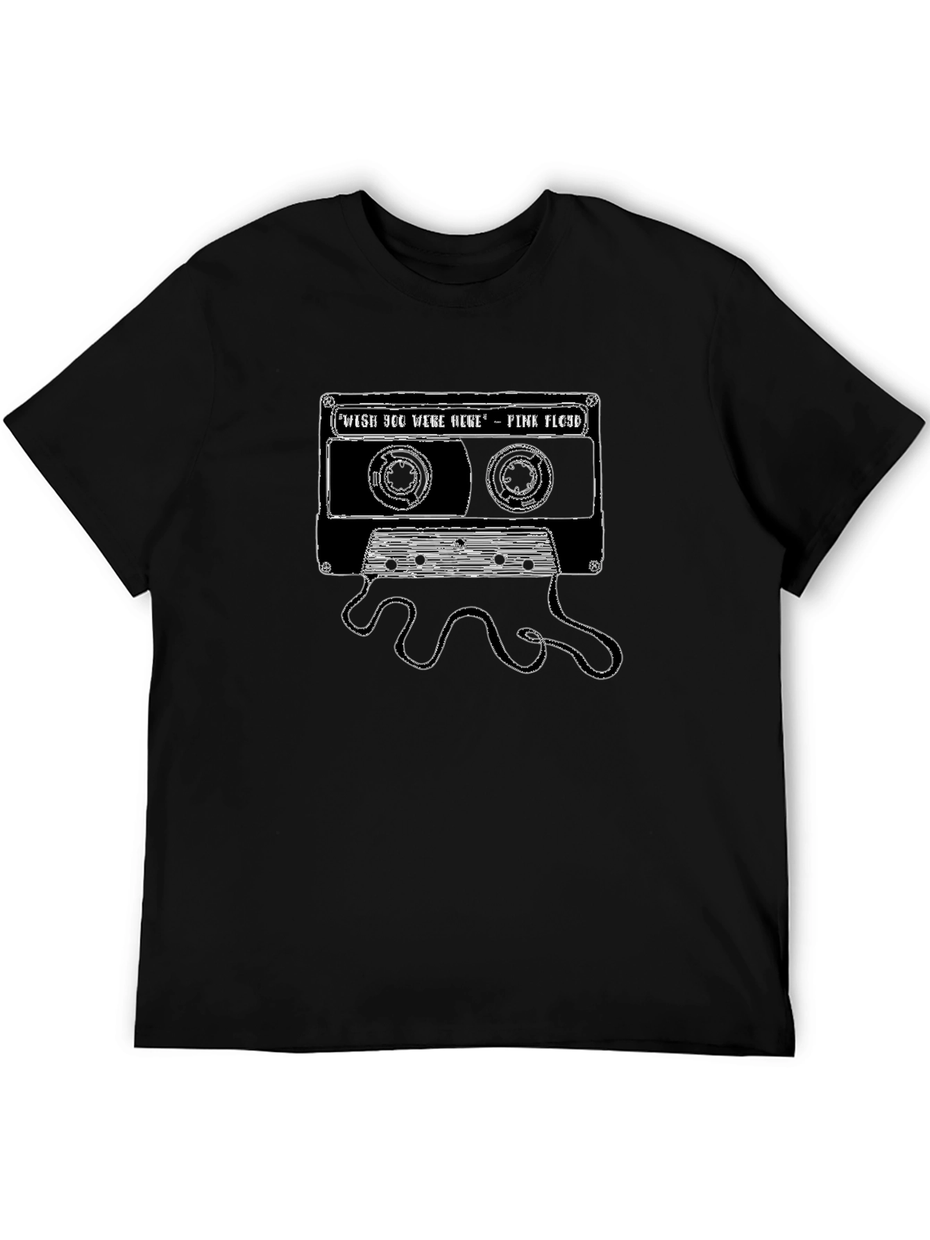 Pink Floyd Wish You Were Here Cassette Tape T-Shirt