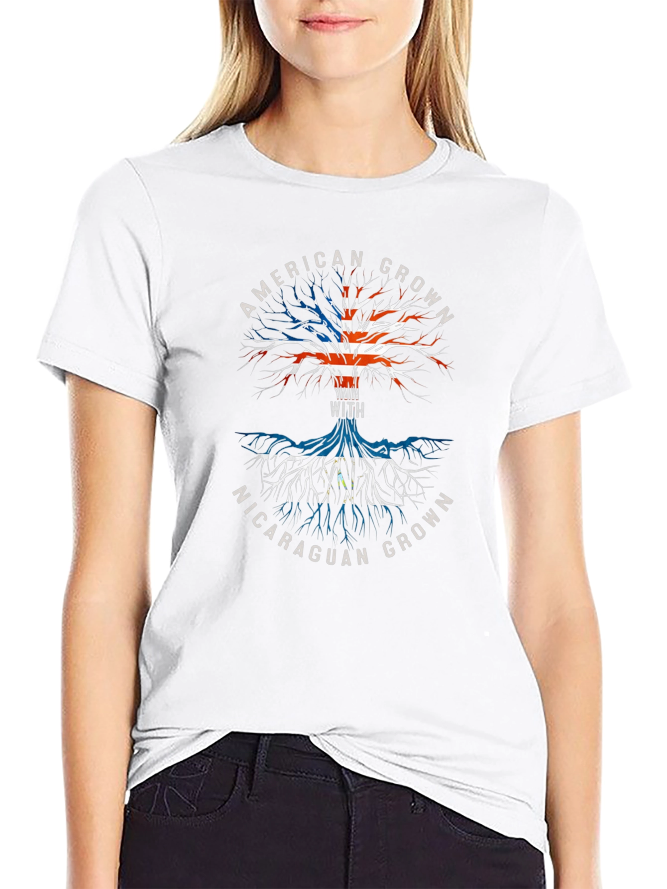 American Grown Nicaraguan Roots Tee