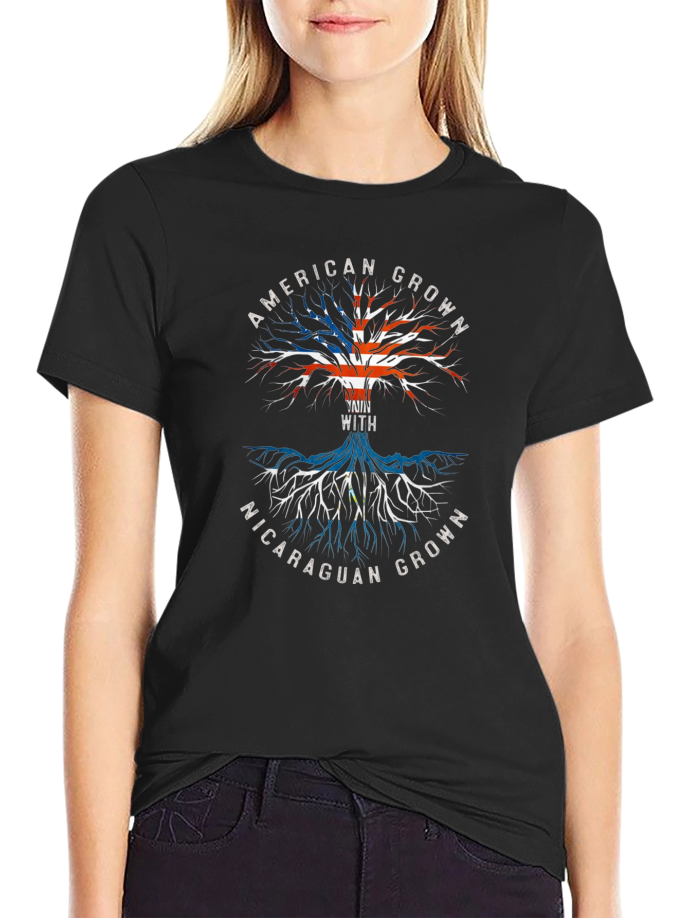 American Grown Nicaraguan Roots Tee
