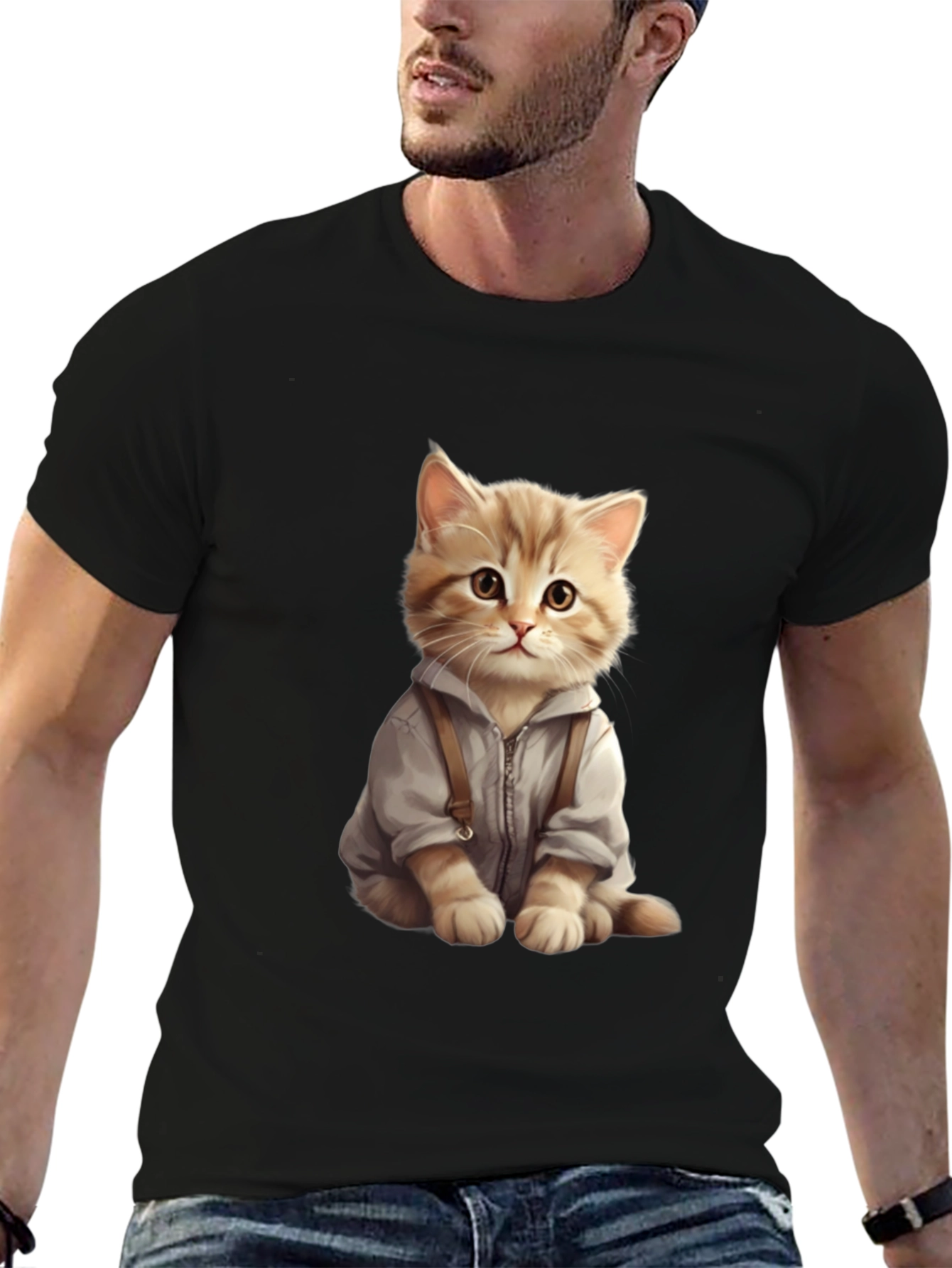 Cat Lover T-Shirt - Cute Kitten Design