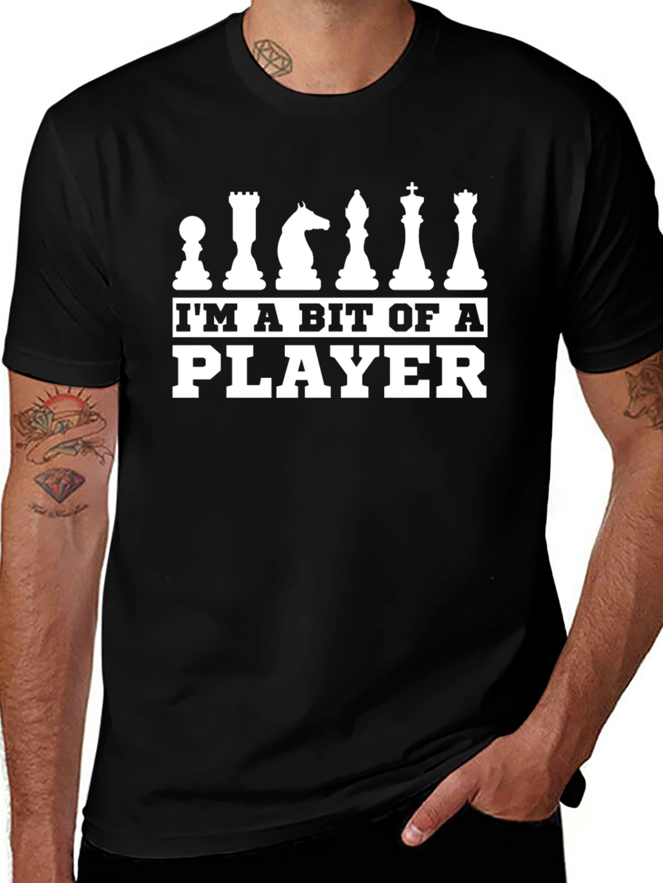 Im A Bit Of A Player Chess T-Shirt