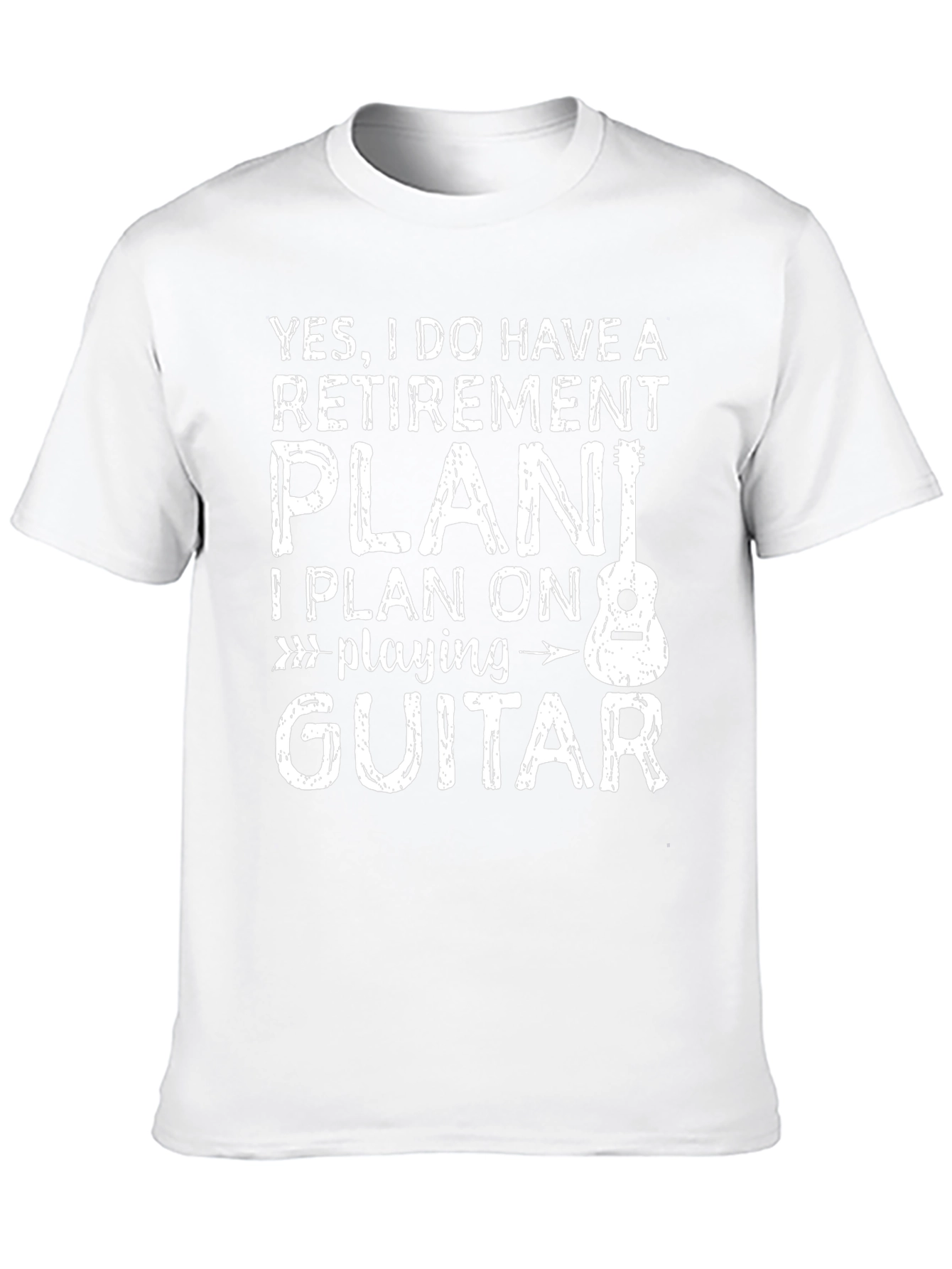 Retirement Plan Guitar T-Shirt