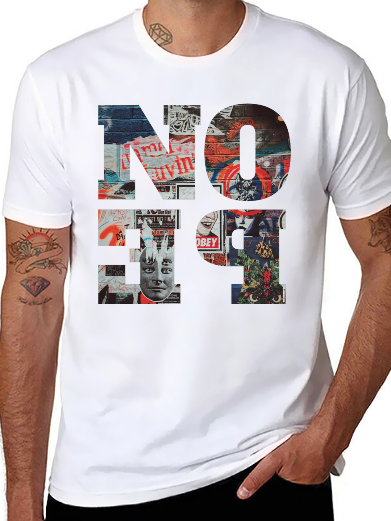 Graphic Tee - Street Art Style