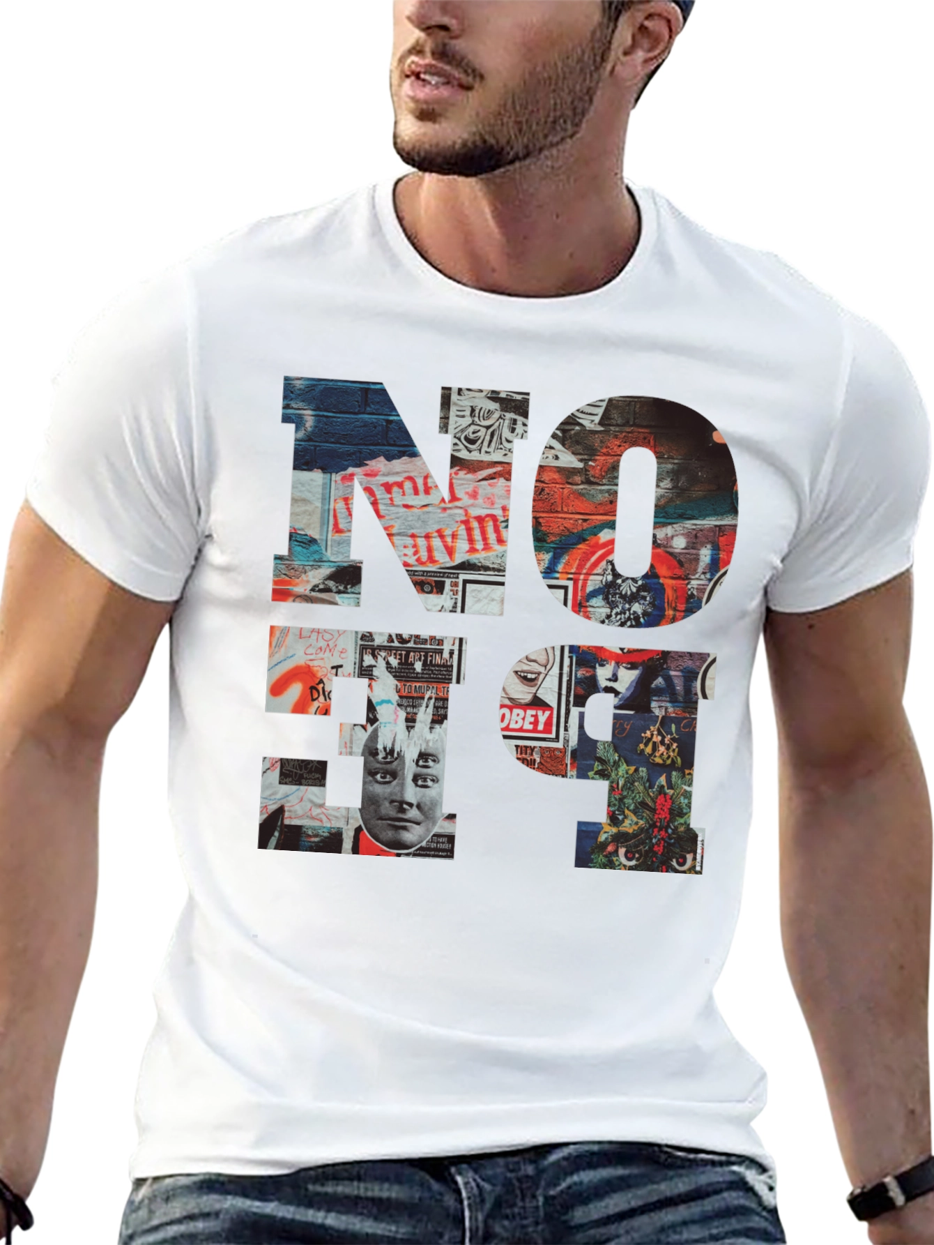 Graphic Tee - Street Art Style
